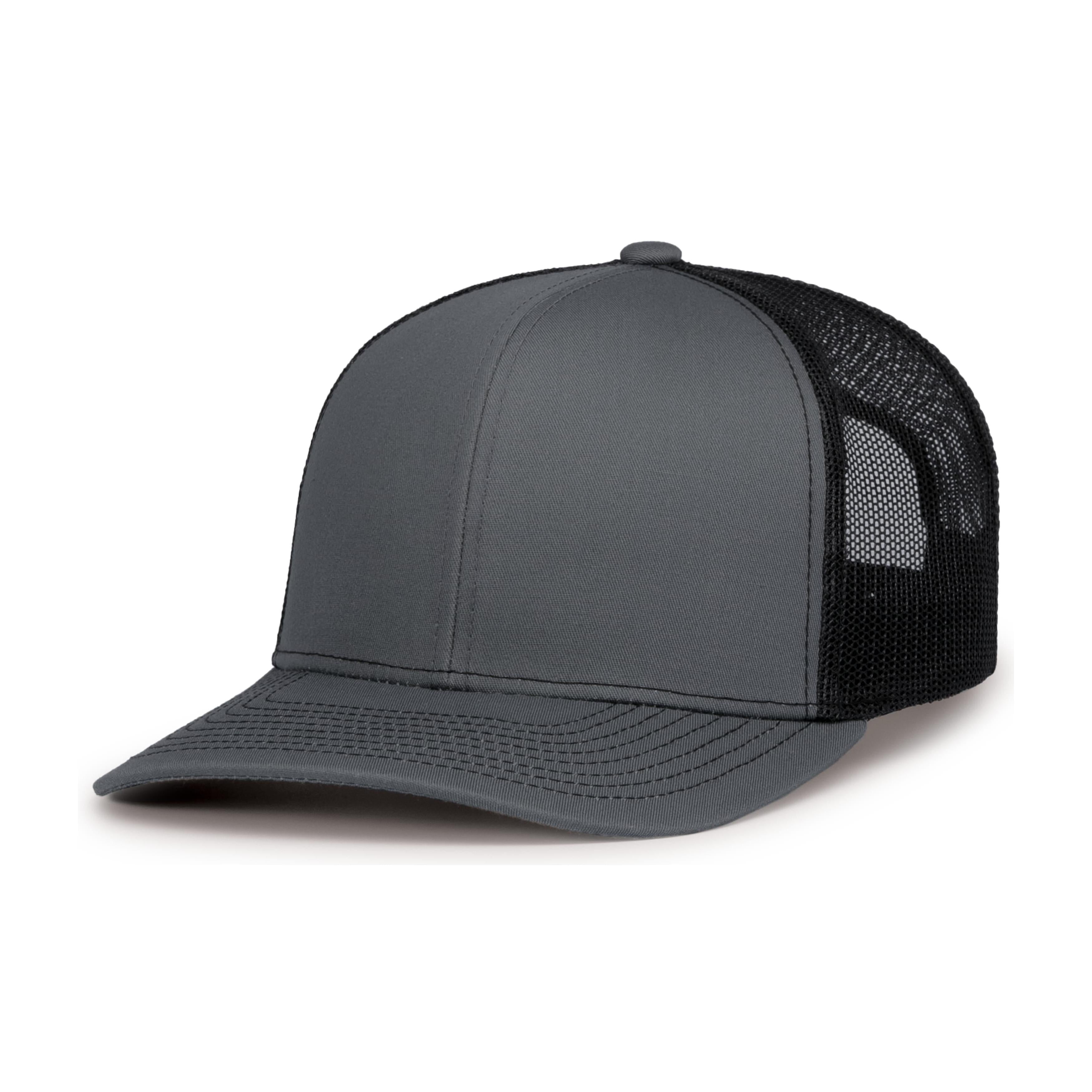 Contrast Stitch Trucker Snapback - OS - GRAPHITE/BLACK/GRAPHITE