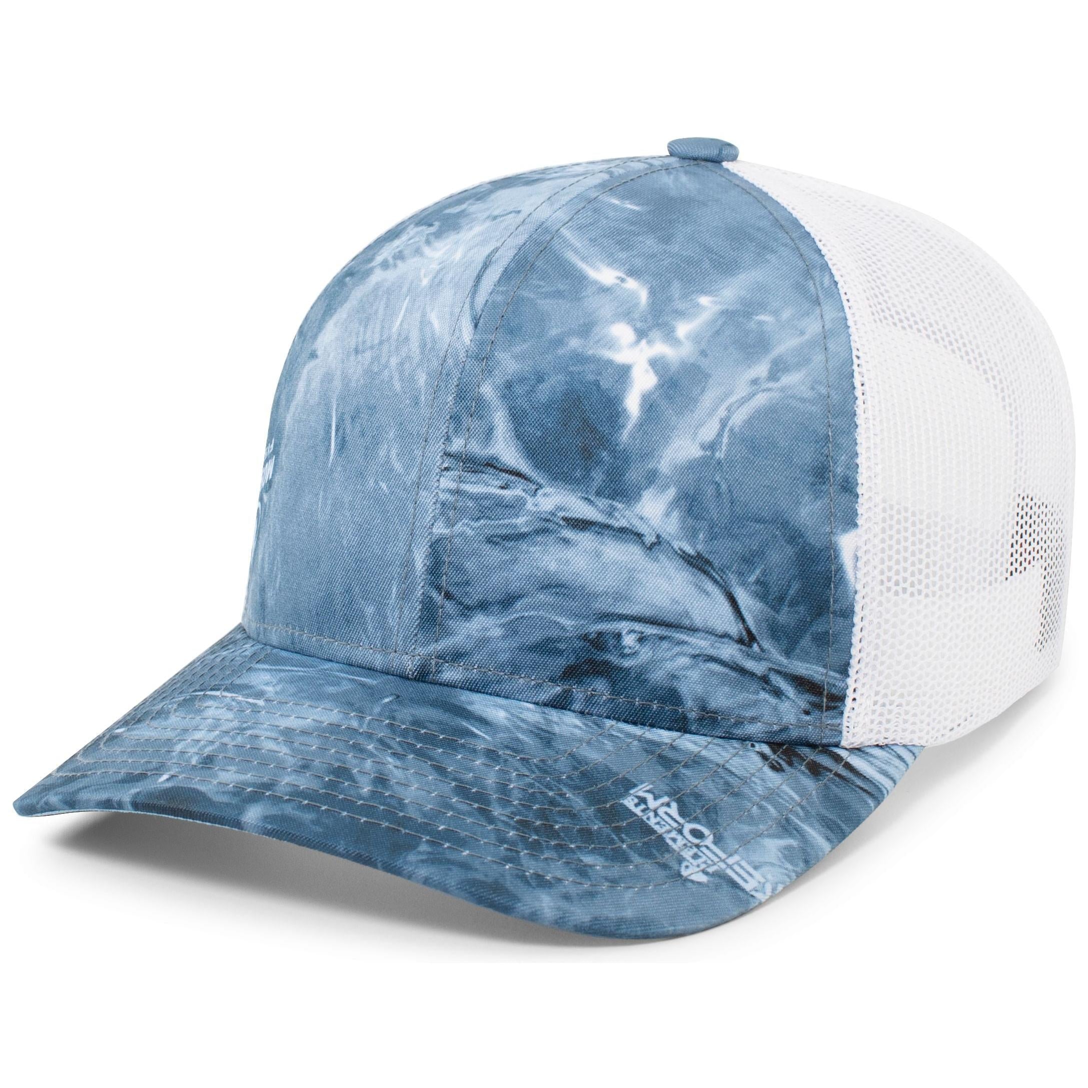 Mossy Oak® Trucker Snapback - OS - WAKEFORM HIGH SEAS/WHITE