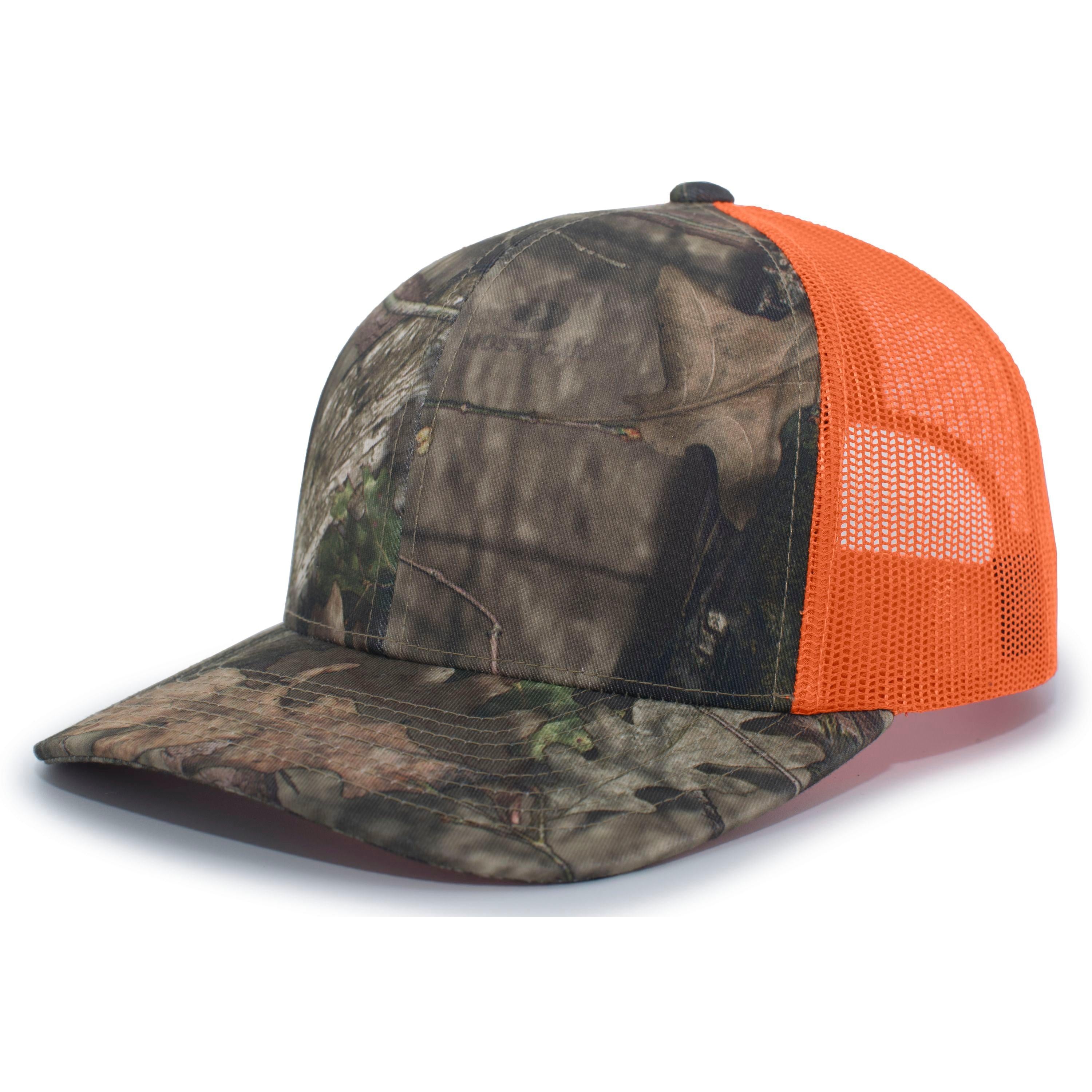 Camo Snapback Trucker Cap - OS - BREAK-UP COUNTRY/ORANGE/BREAK-UP COUNTRY