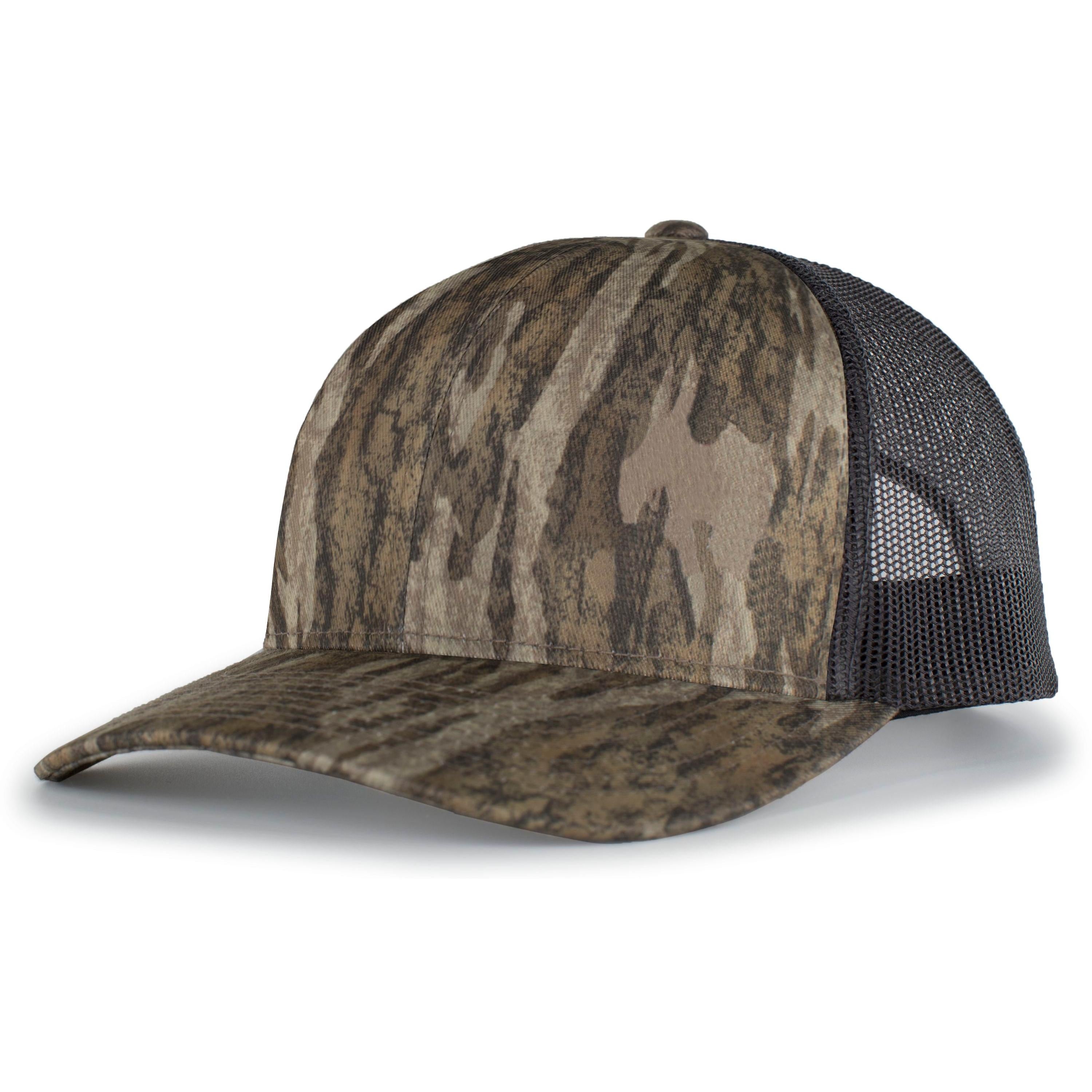 Camo Snapback Trucker Cap - OS - BOTTOMLAND/LIGHT CHARCOAL