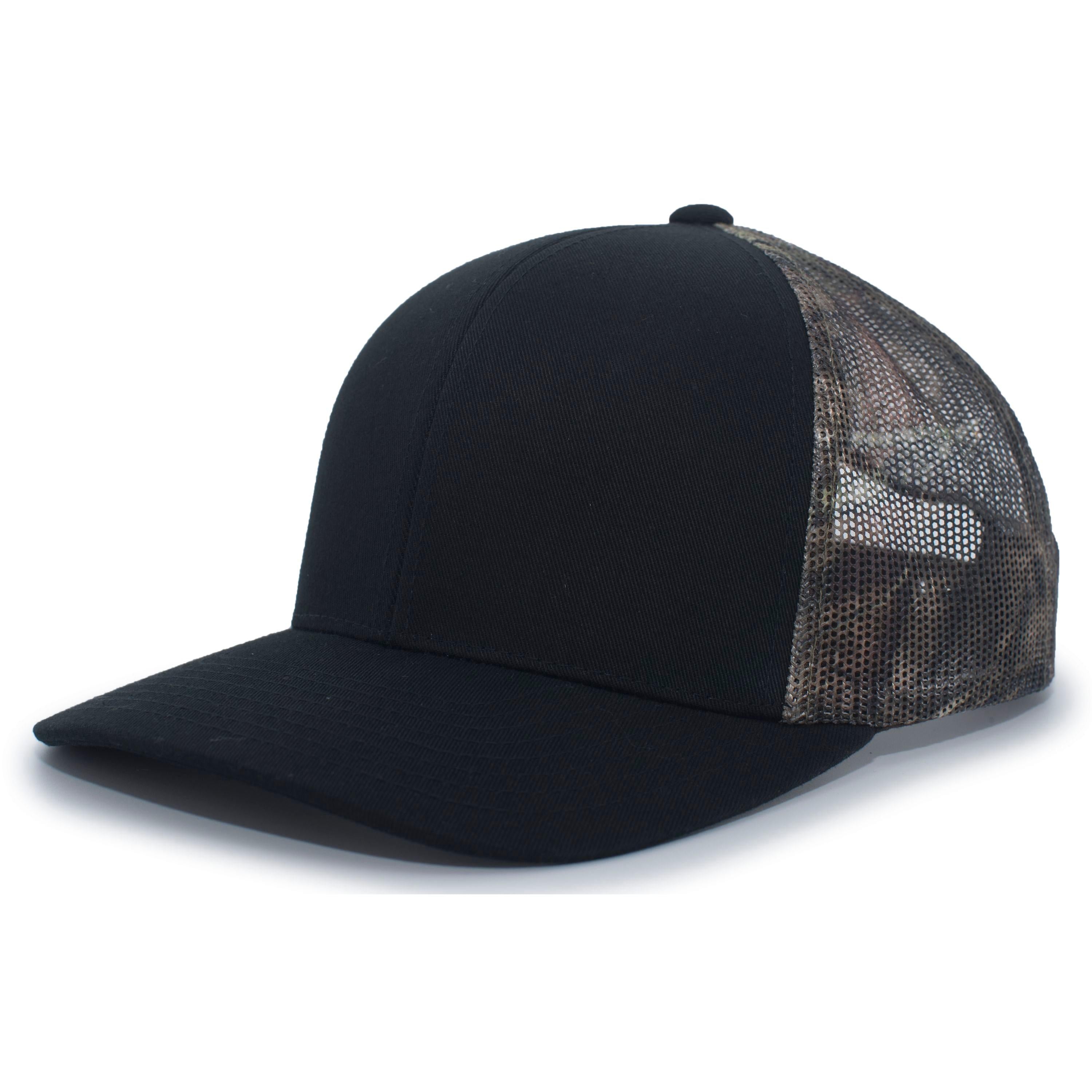 Camo Snapback Trucker Cap - OS - BLACK/BREAK-UP-COUNTRY/BLACK