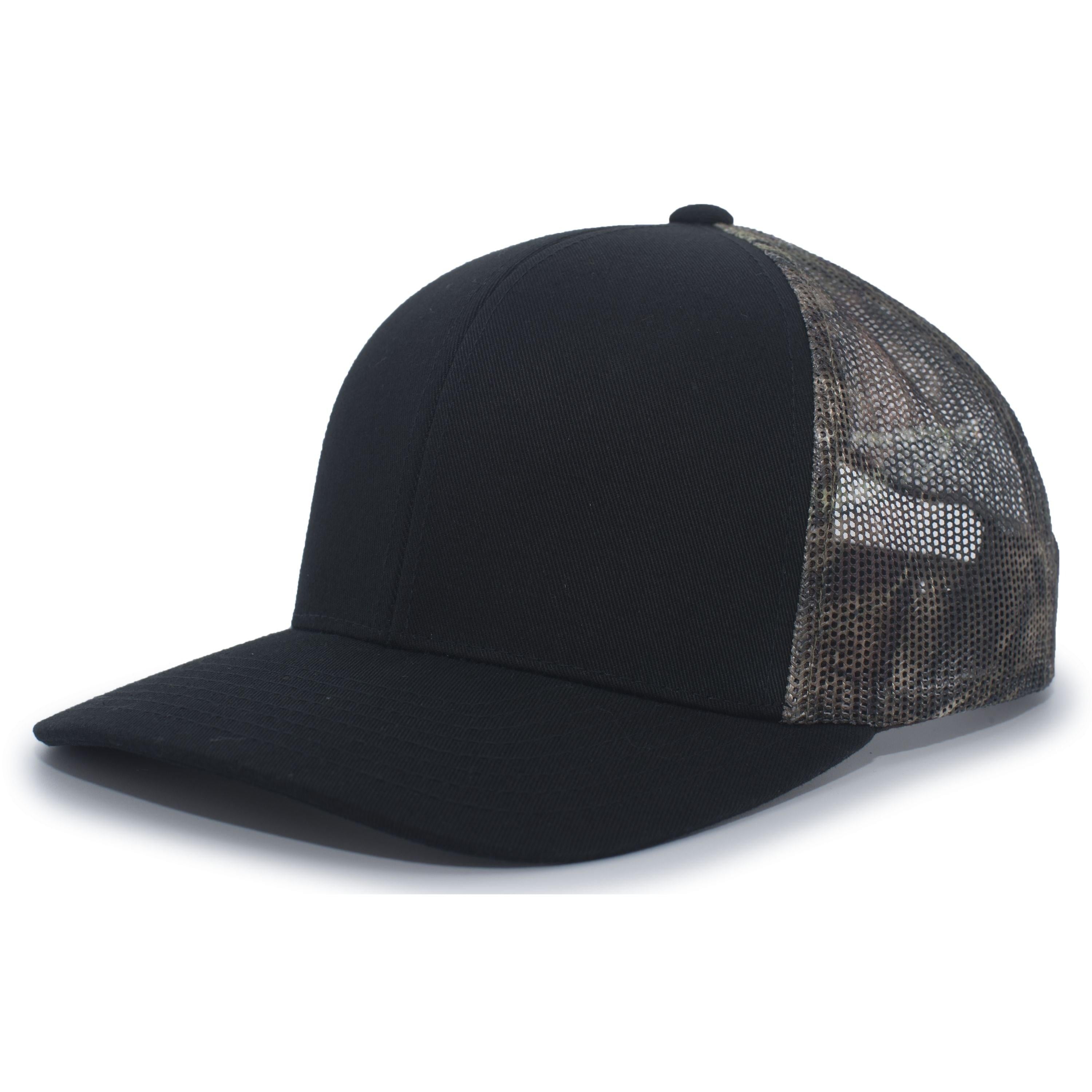 Camo Snapback Trucker Cap - OS - BLACK/BREAK-UP-COUNTRY/BLACK