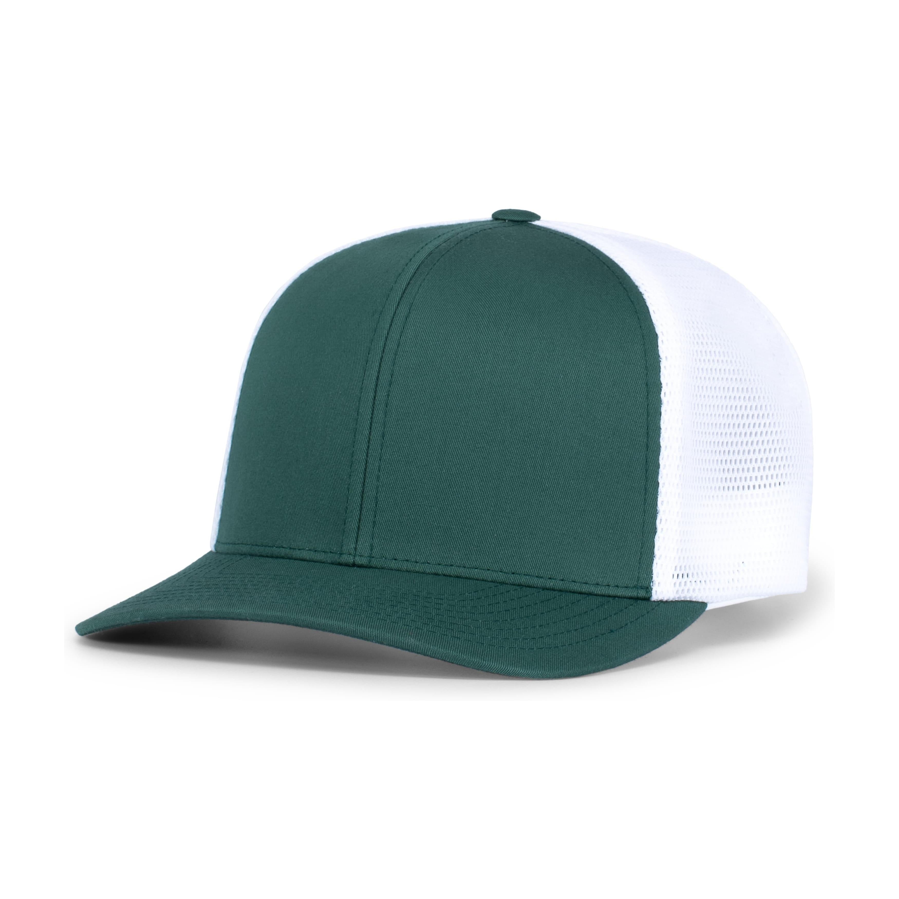 Trucker Flexfit® Snapback Cap - OS - DARK GREEN/WHITE/DARK GREEN