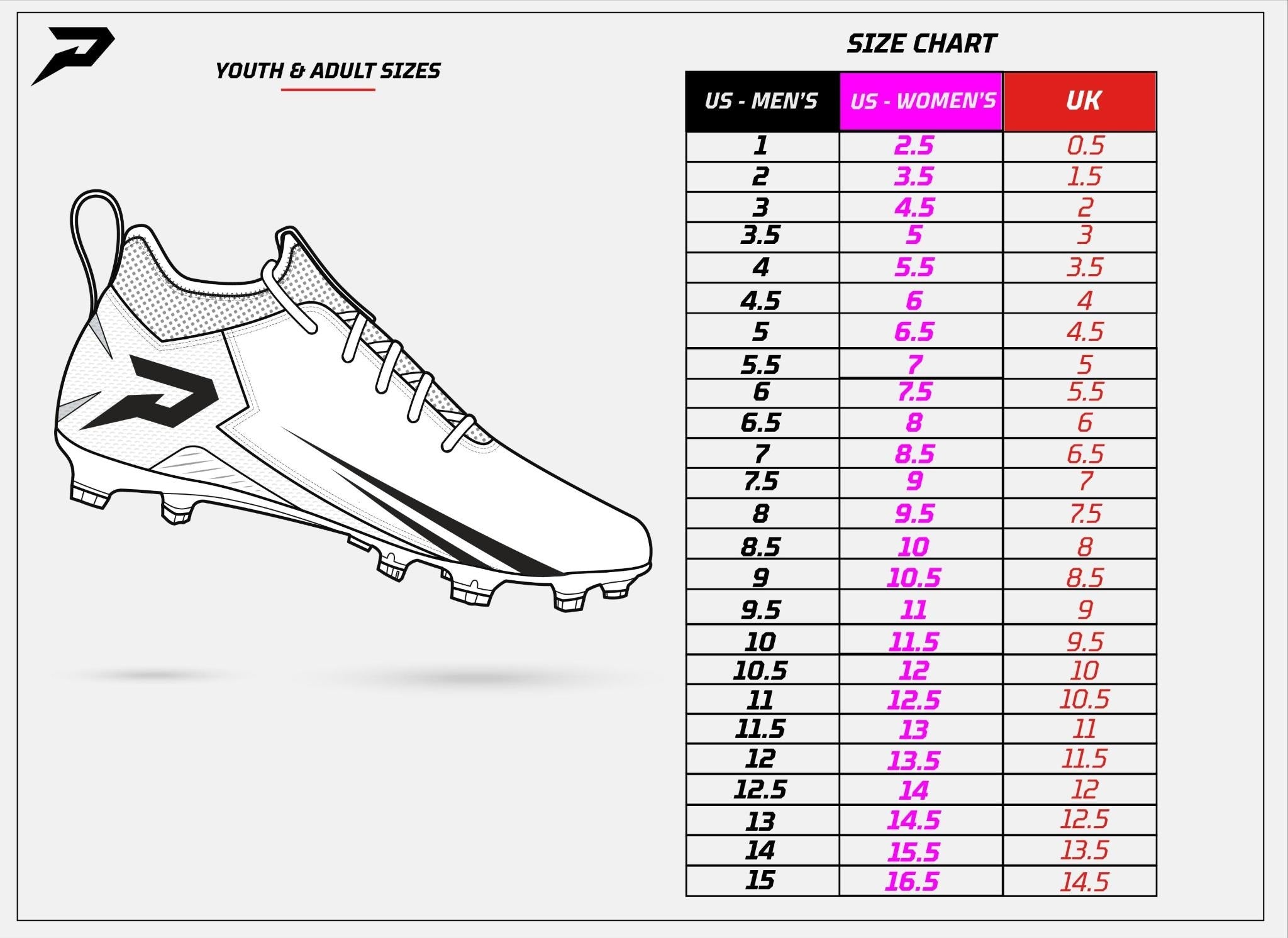 Knuckles the Echidna Flag Football Cleats - Quantum Energy by Phenom Elite