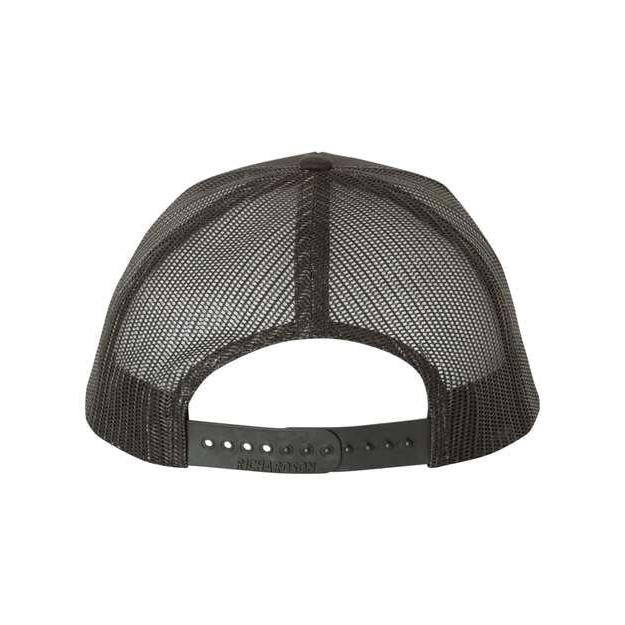 Genuine Leather Patch - Richardson 112 Snapback Trucker Cap - XL