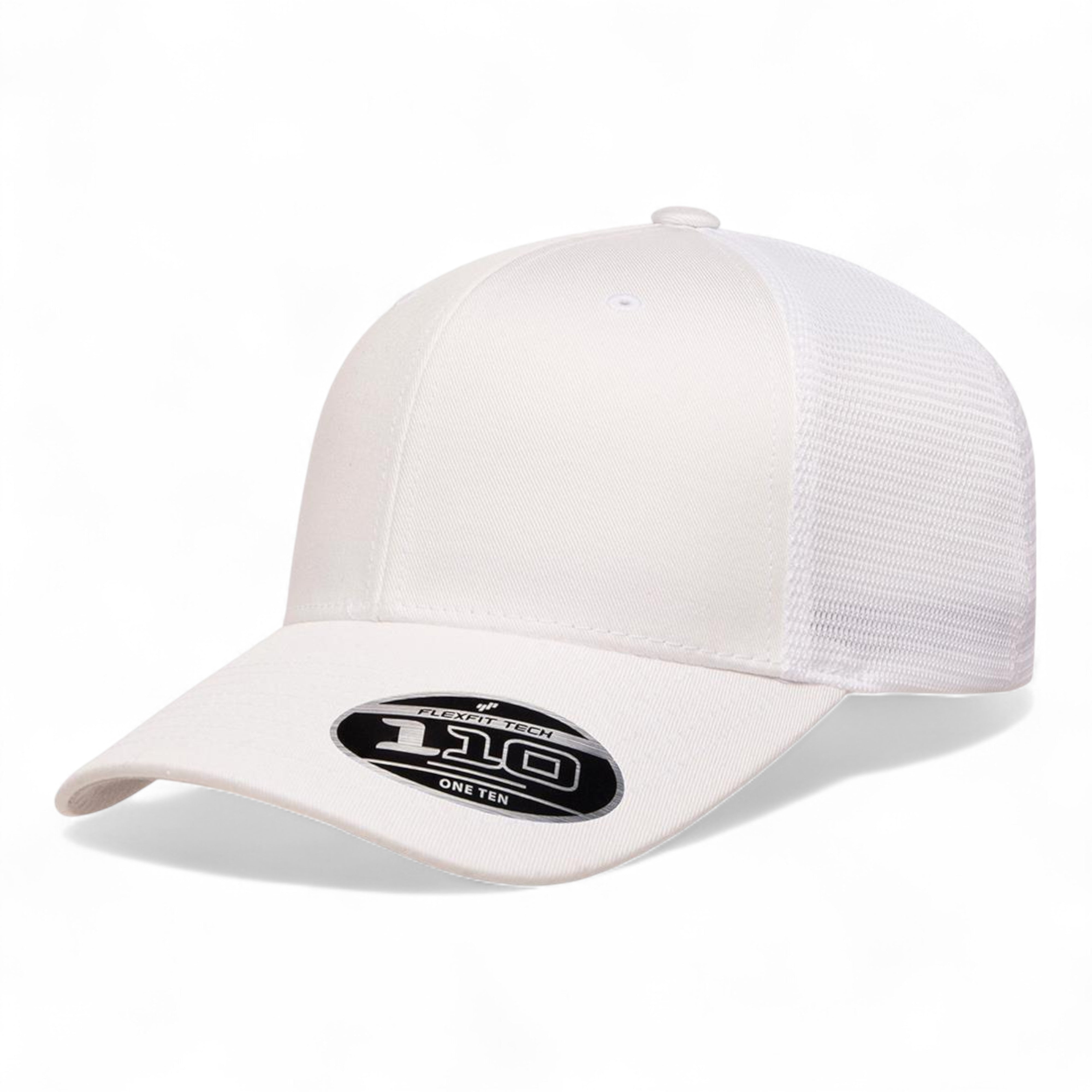 Flexfit 110 Mesh-Back Cap - White