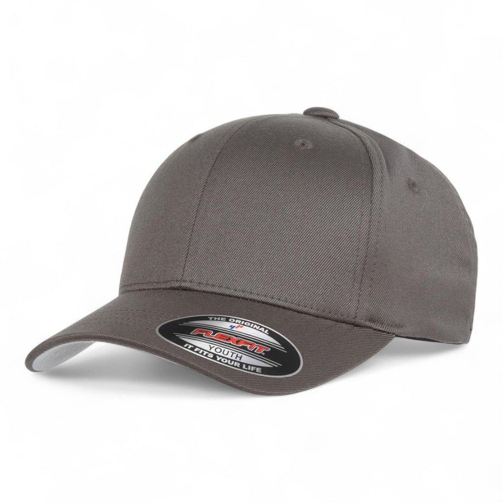 Flexfit 6277Y Youth Cotton Blend Cap - Dark Grey