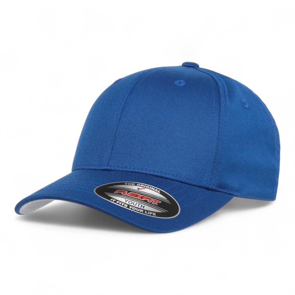 Flexfit 6277Y Youth Cotton Blend Cap - Royal