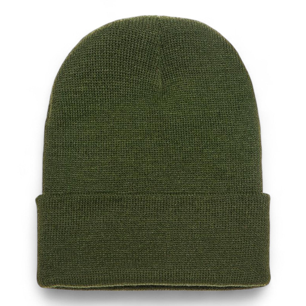 YP Classics/Yupoong 1501KC Cuffed Beanie - Olive