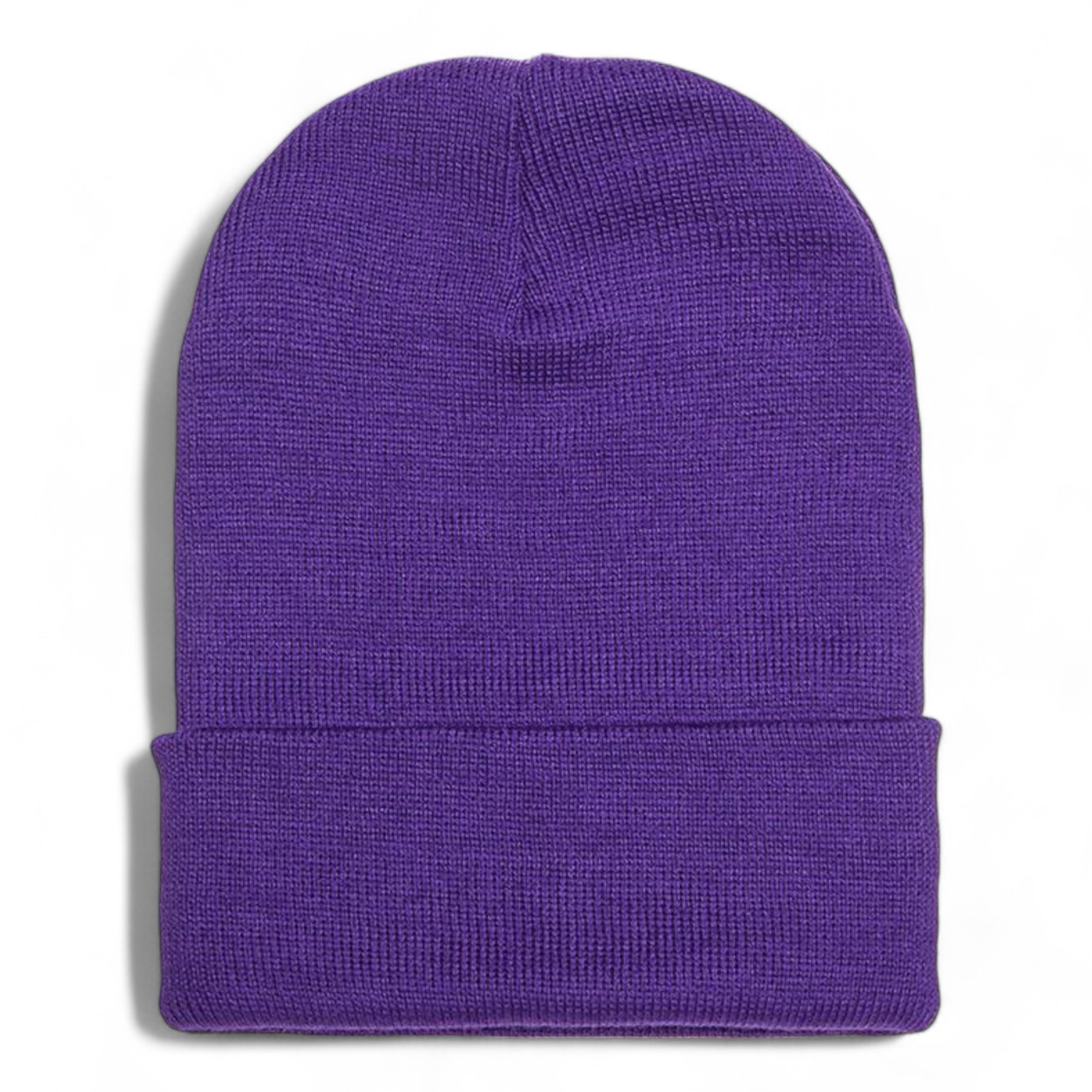 YP Classics/Yupoong 1501KC Cuffed Beanie - Purple