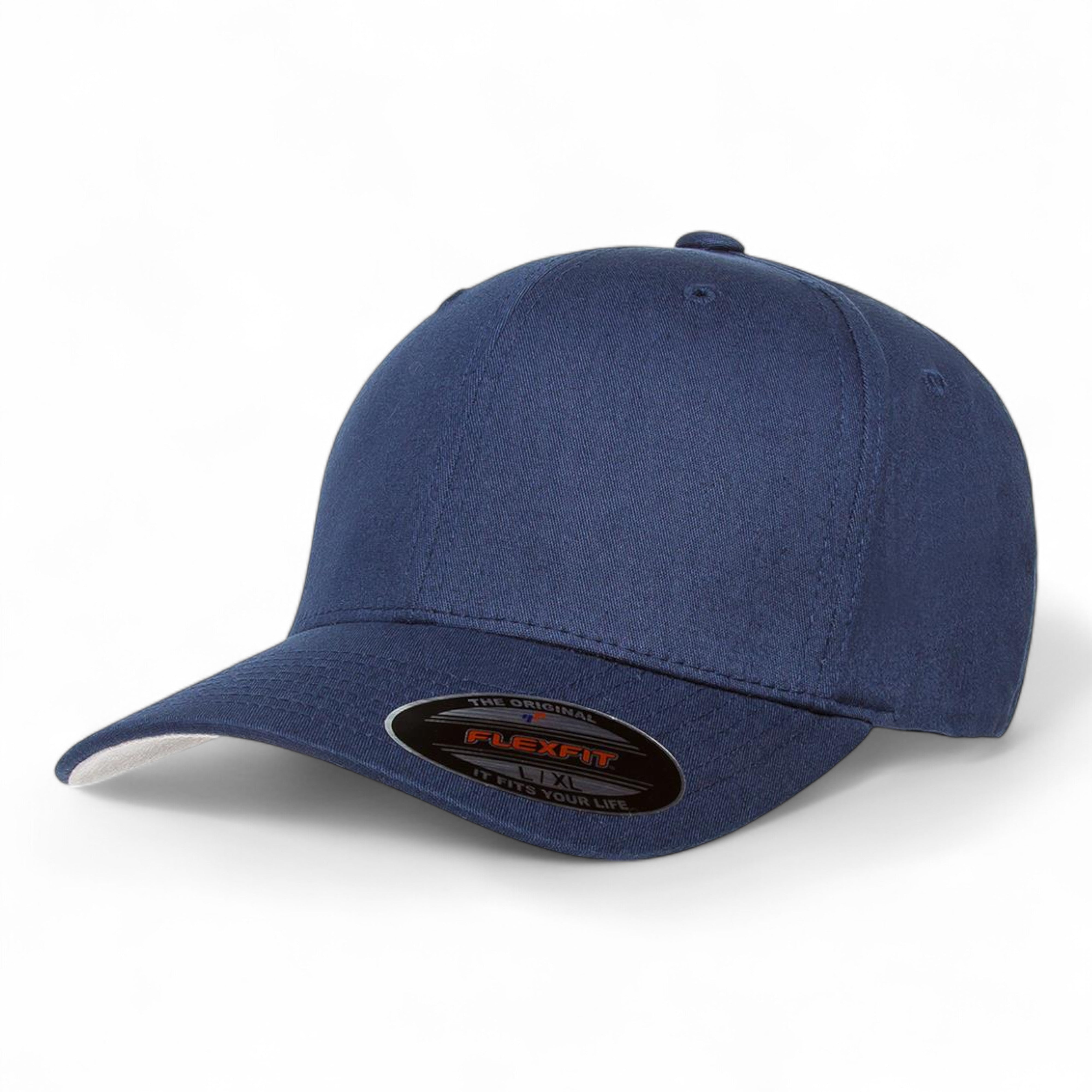 V-Flexfit 5001 Cotton Twill Cap - S/M - Navy