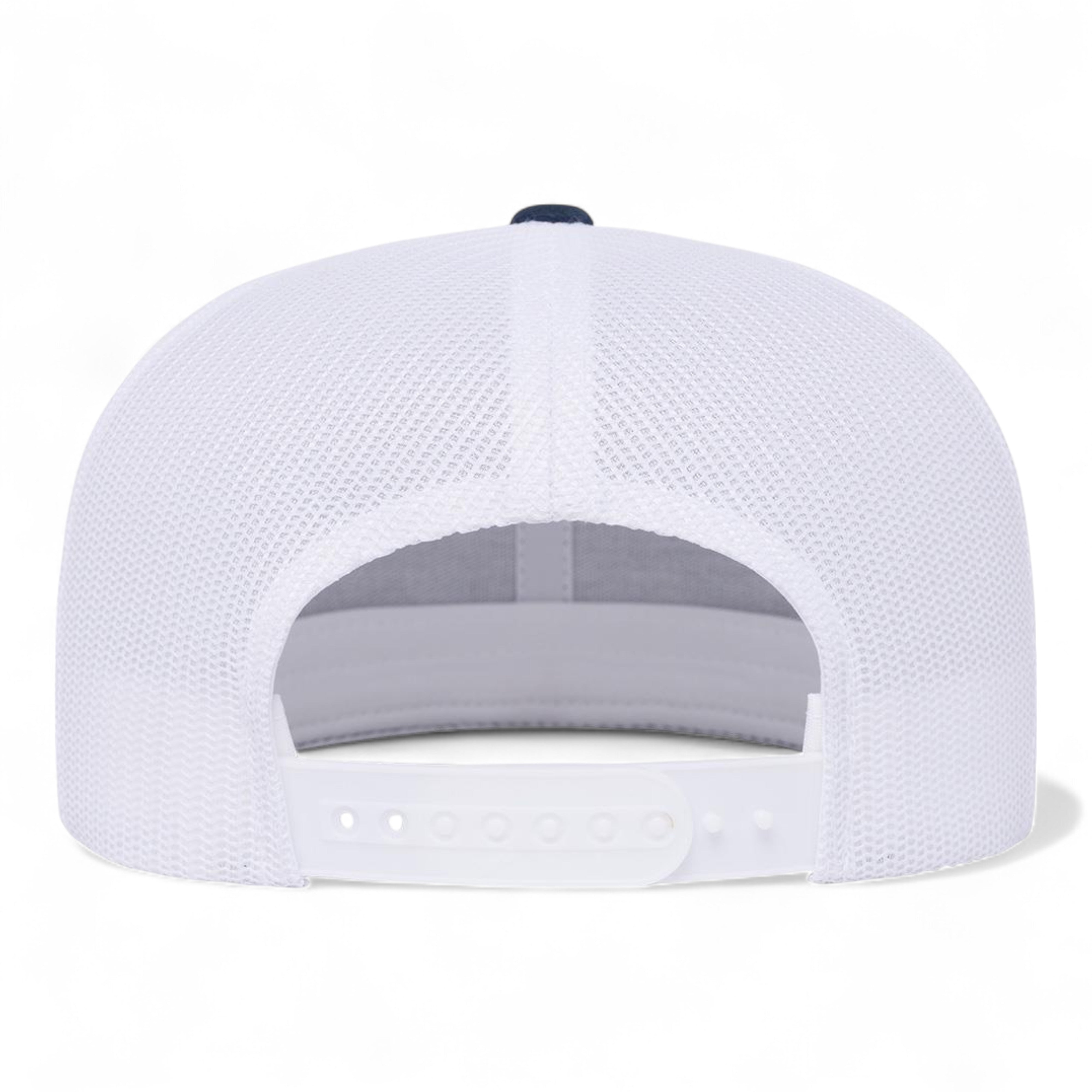 YP Classics/Yupoong 6609 Retro High Profile Trucker Cap - Navy/ White