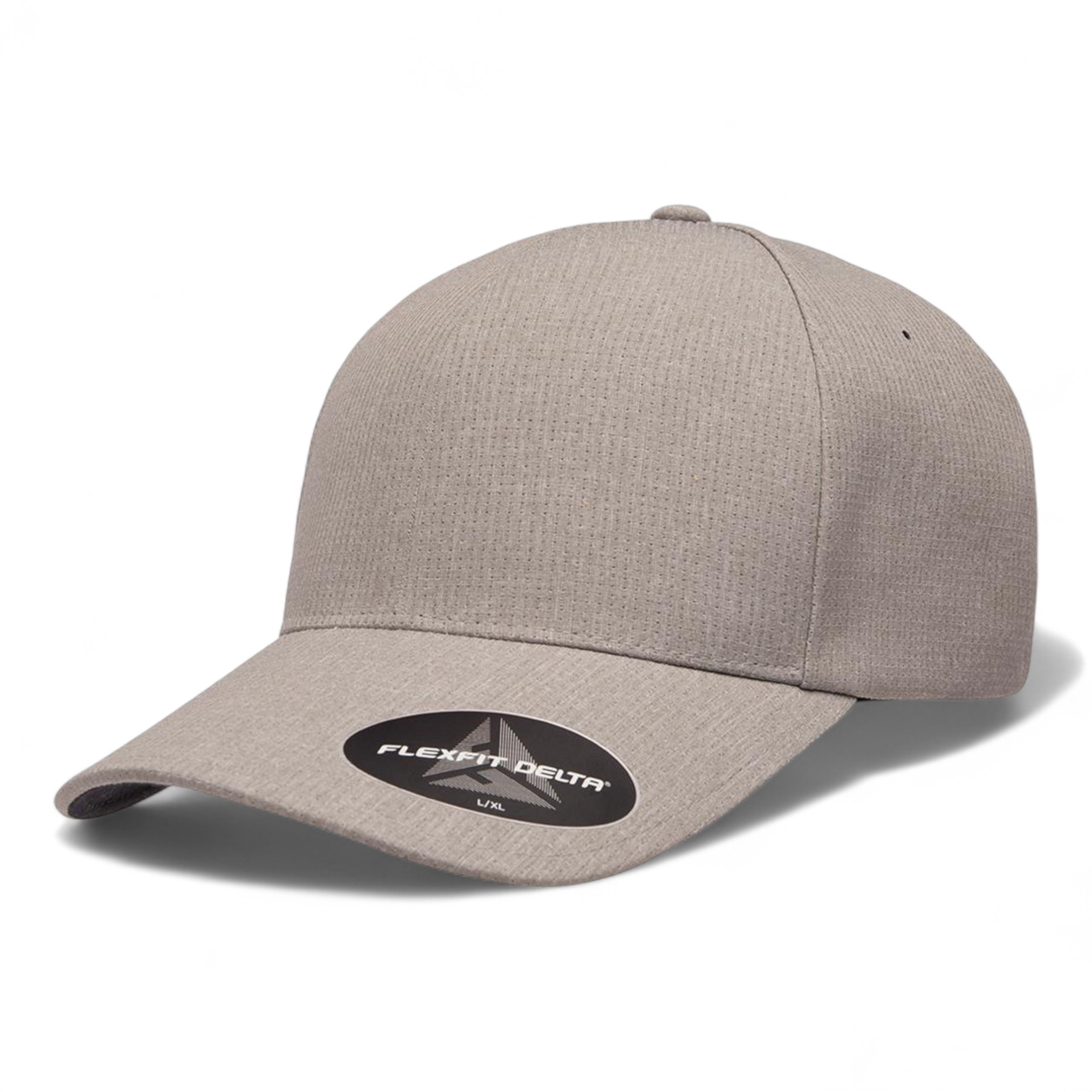 Flexfit 180 Delta Seamless Cap - S/M - Melange Silver