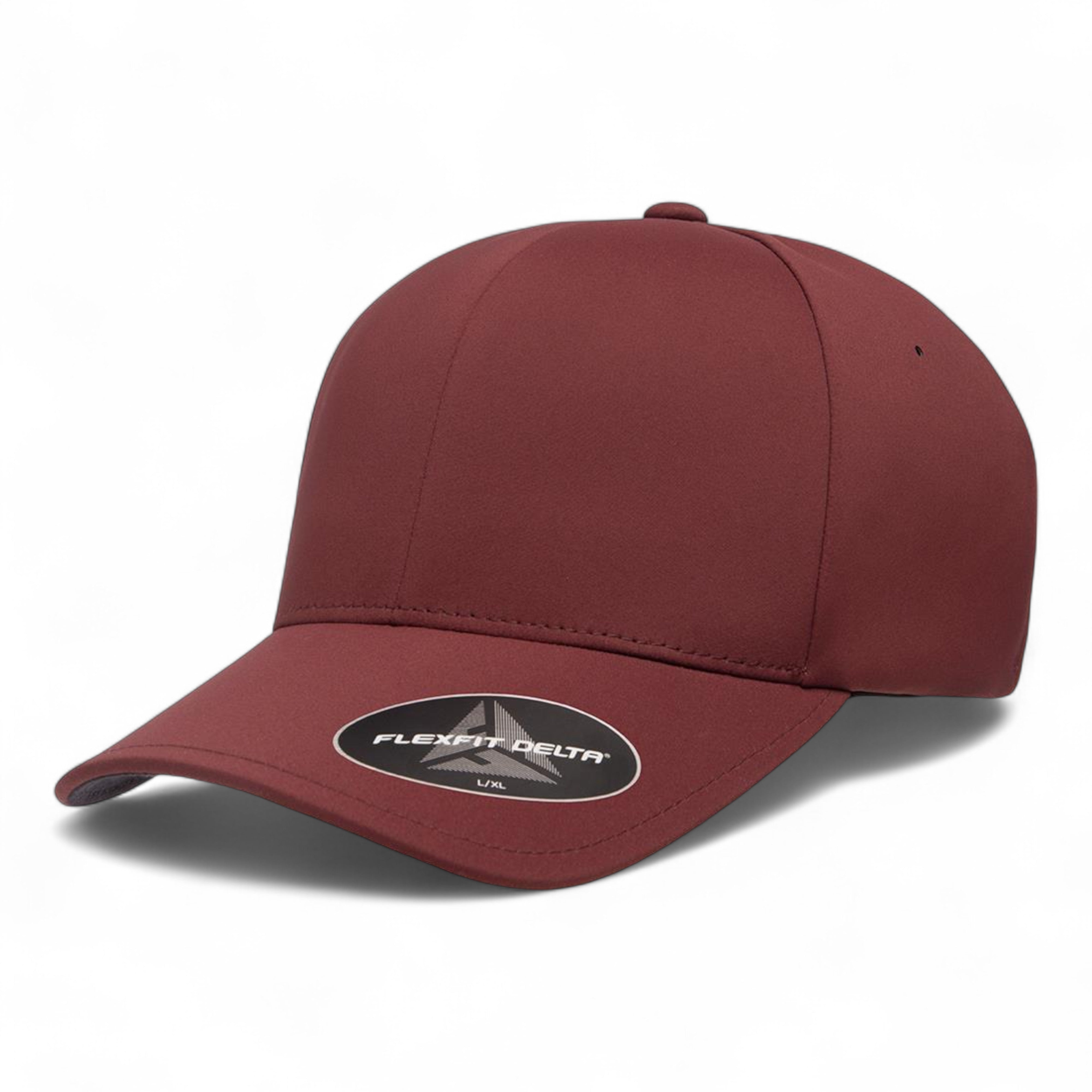 Flexfit 180 Delta Seamless Cap - S/M - Maroon