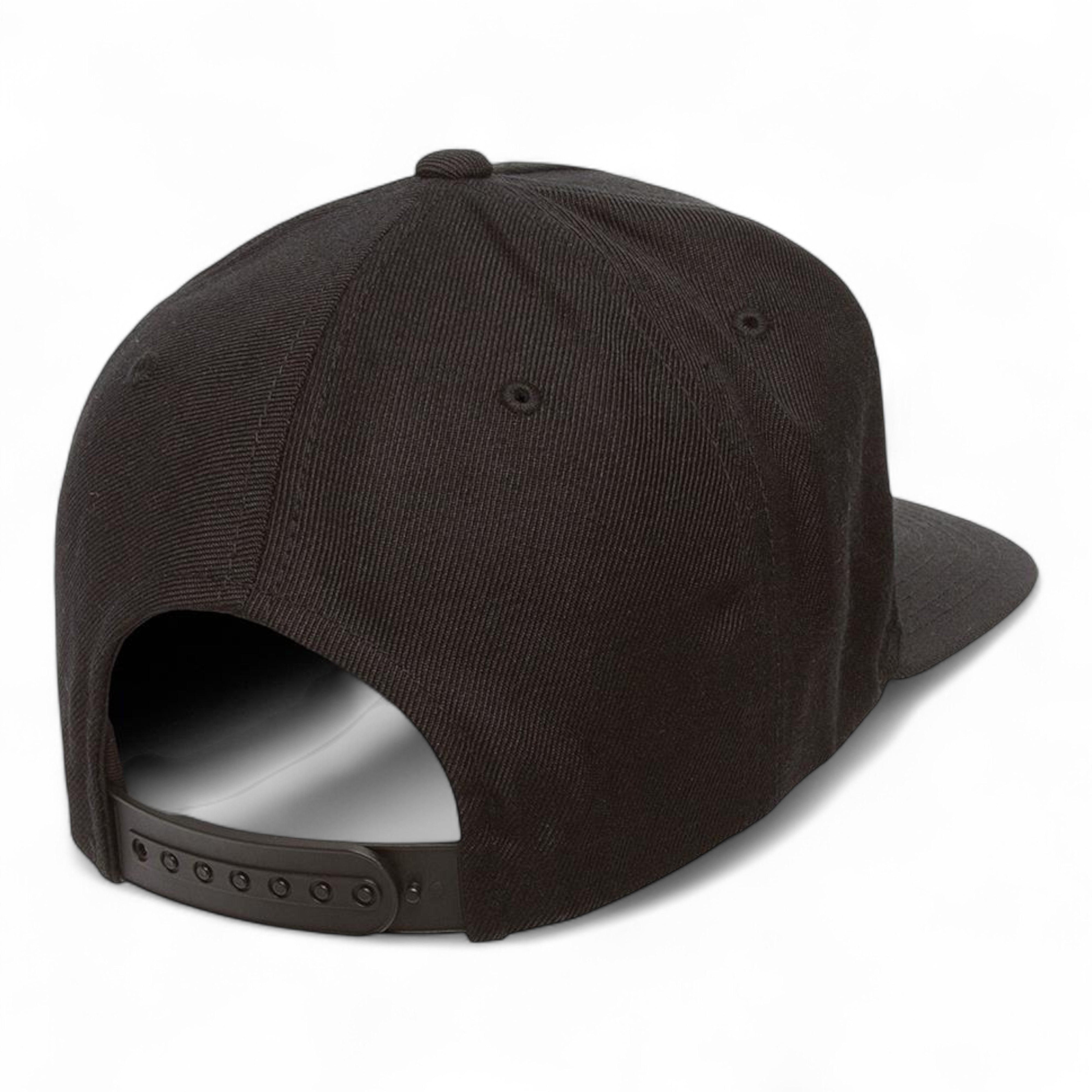 YP Classics/Yupoong 5089M Premium Five-Panel Snapback Cap - Black