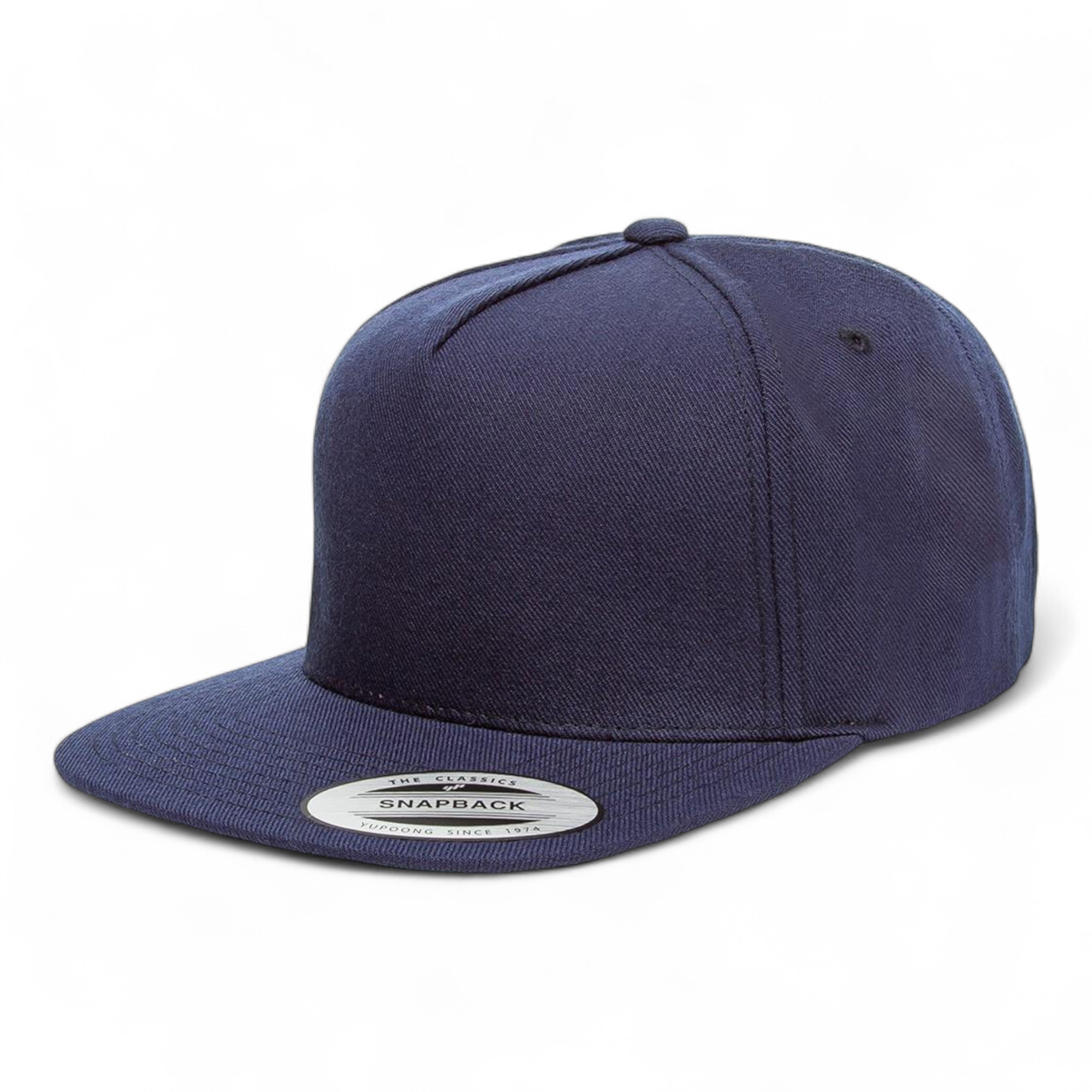 YP Classics/Yupoong 5089M Premium Five-Panel Snapback Cap - Navy