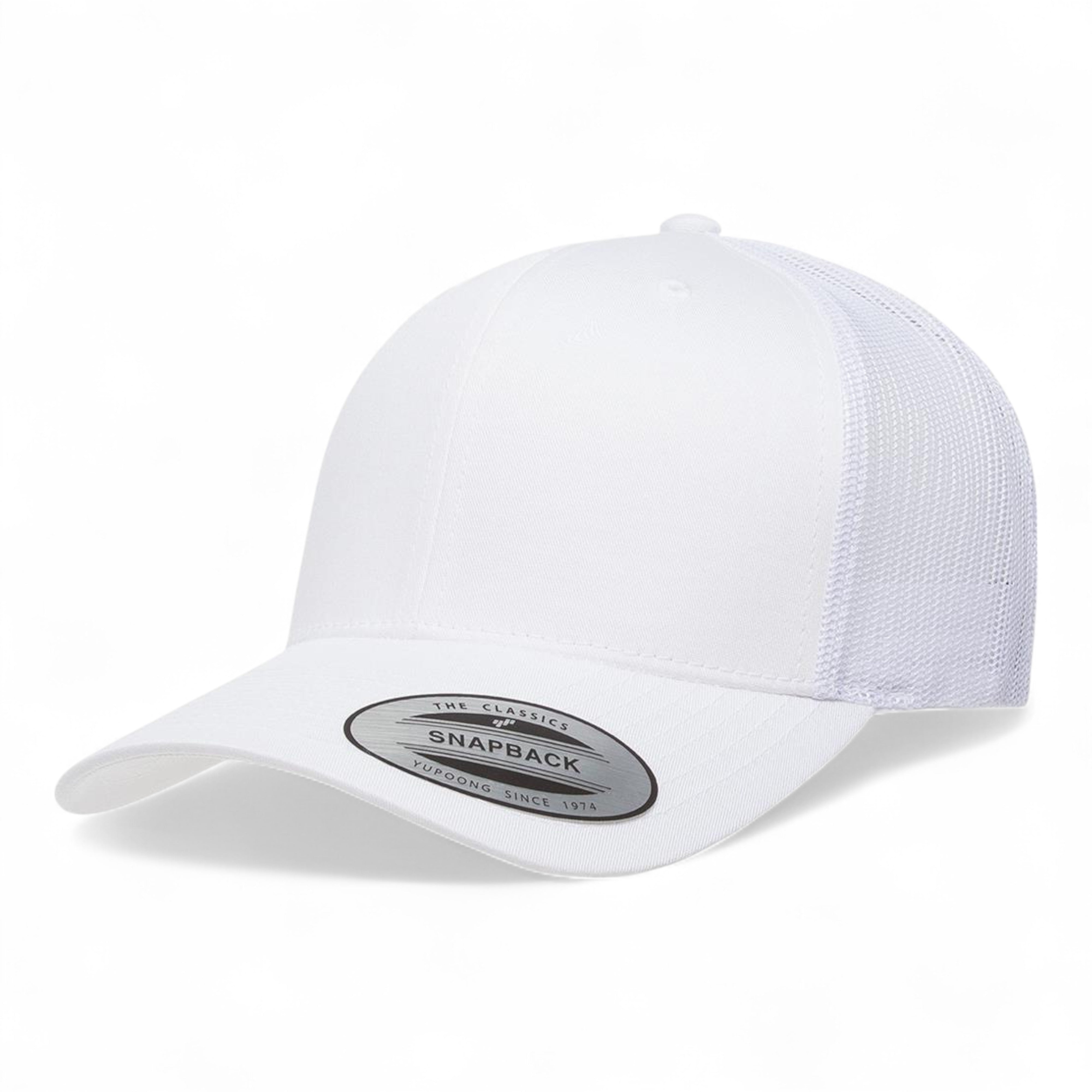 YP Classics/Yupoong 6606 Retro Trucker Cap - White