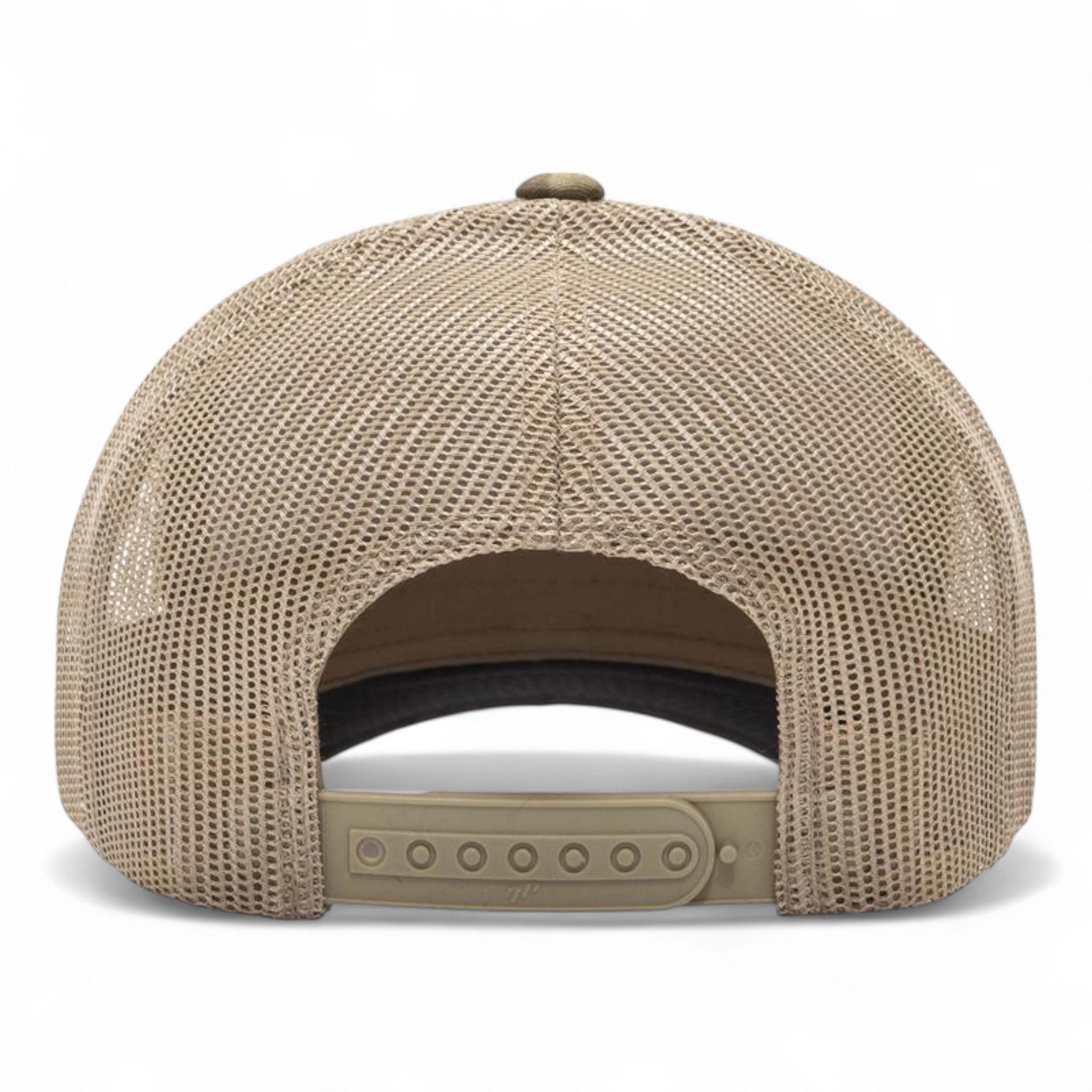 YP Classics/Yupoong 6606 Retro Trucker Cap - Multicam Green/ Khaki