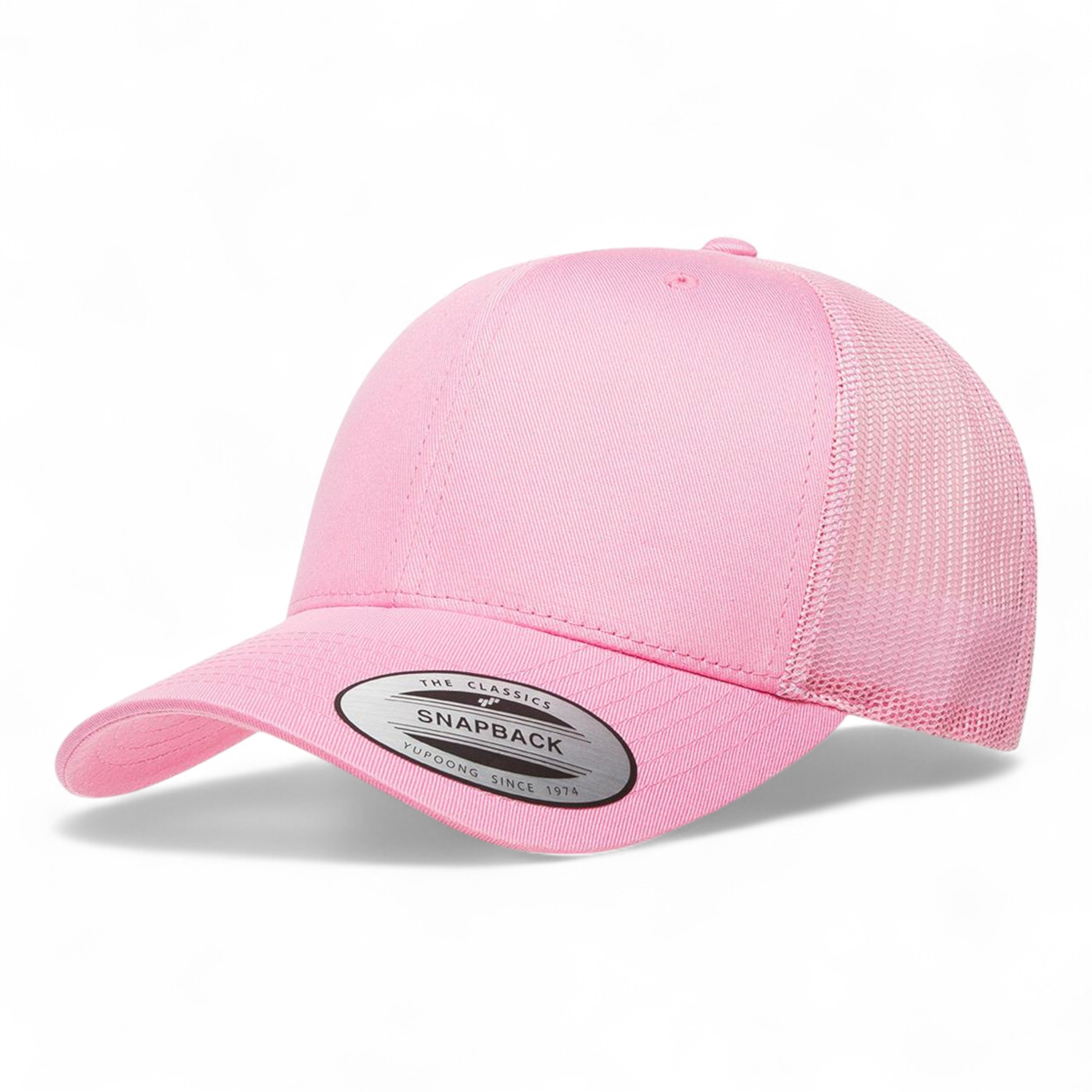 YP Classics/Yupoong 6606 Retro Trucker Cap - Pink