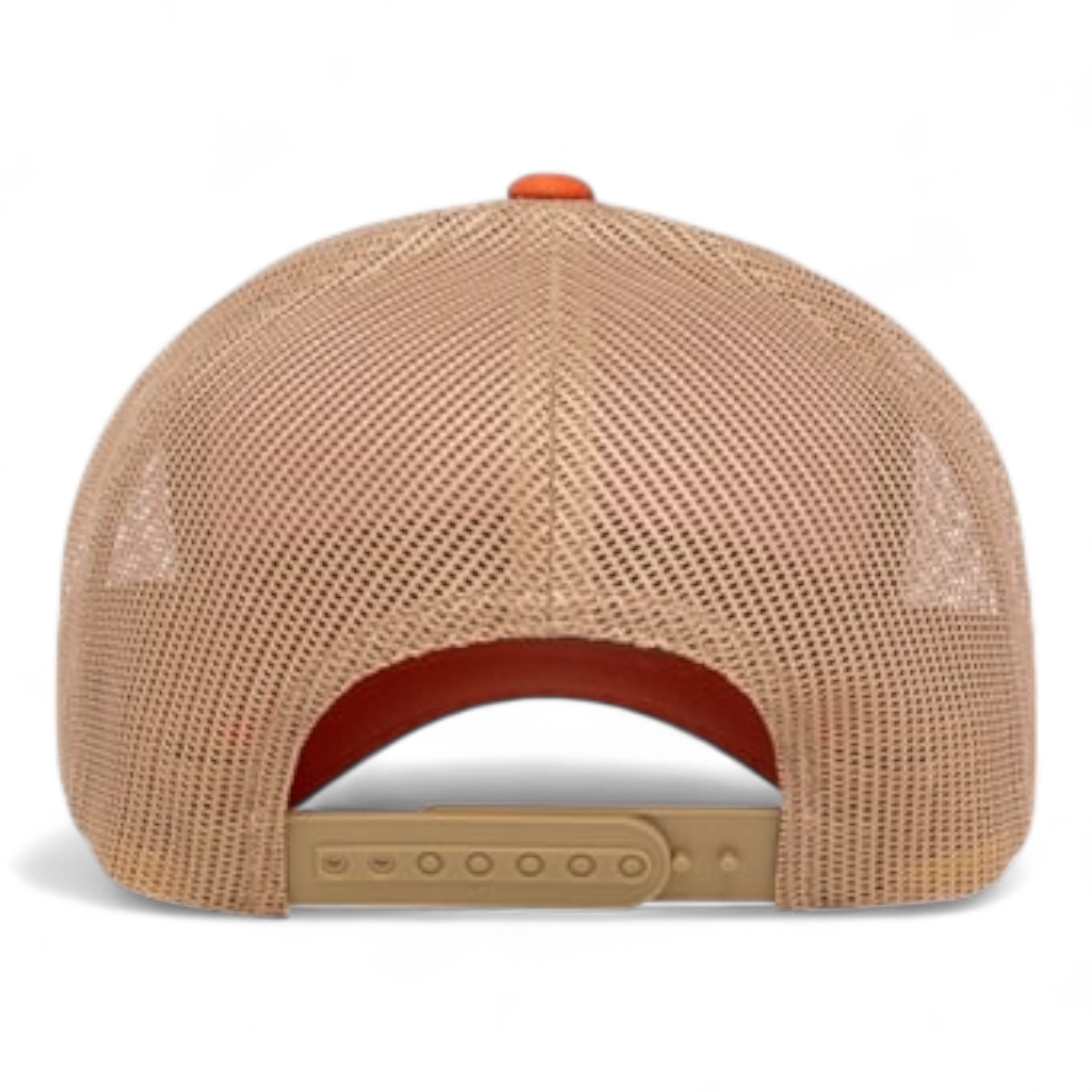 YP Classics/Yupoong 6606 Retro Trucker Cap - Rustic Orange/ Khaki