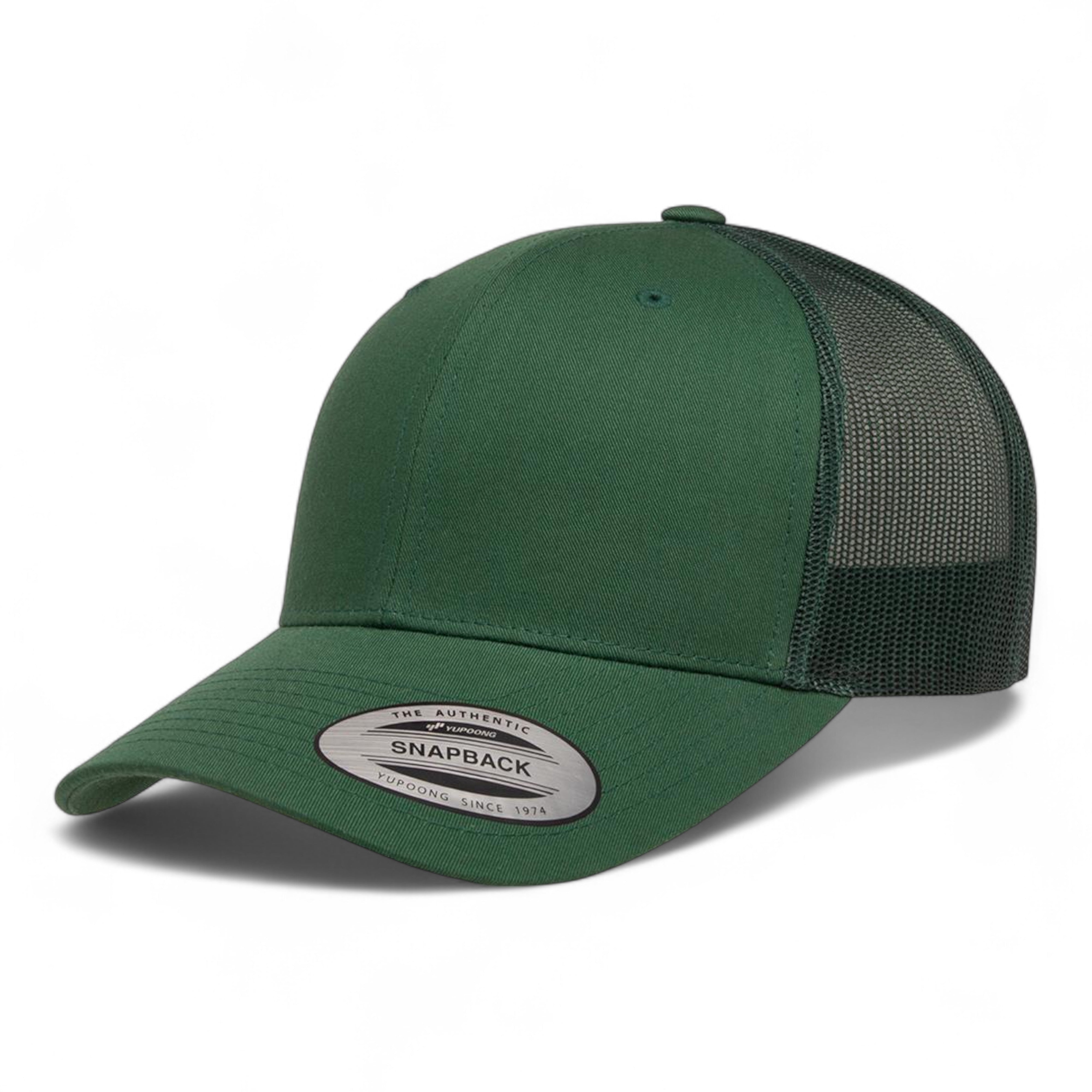 YP Classics/Yupoong 6606 Retro Trucker Cap - Evergreen