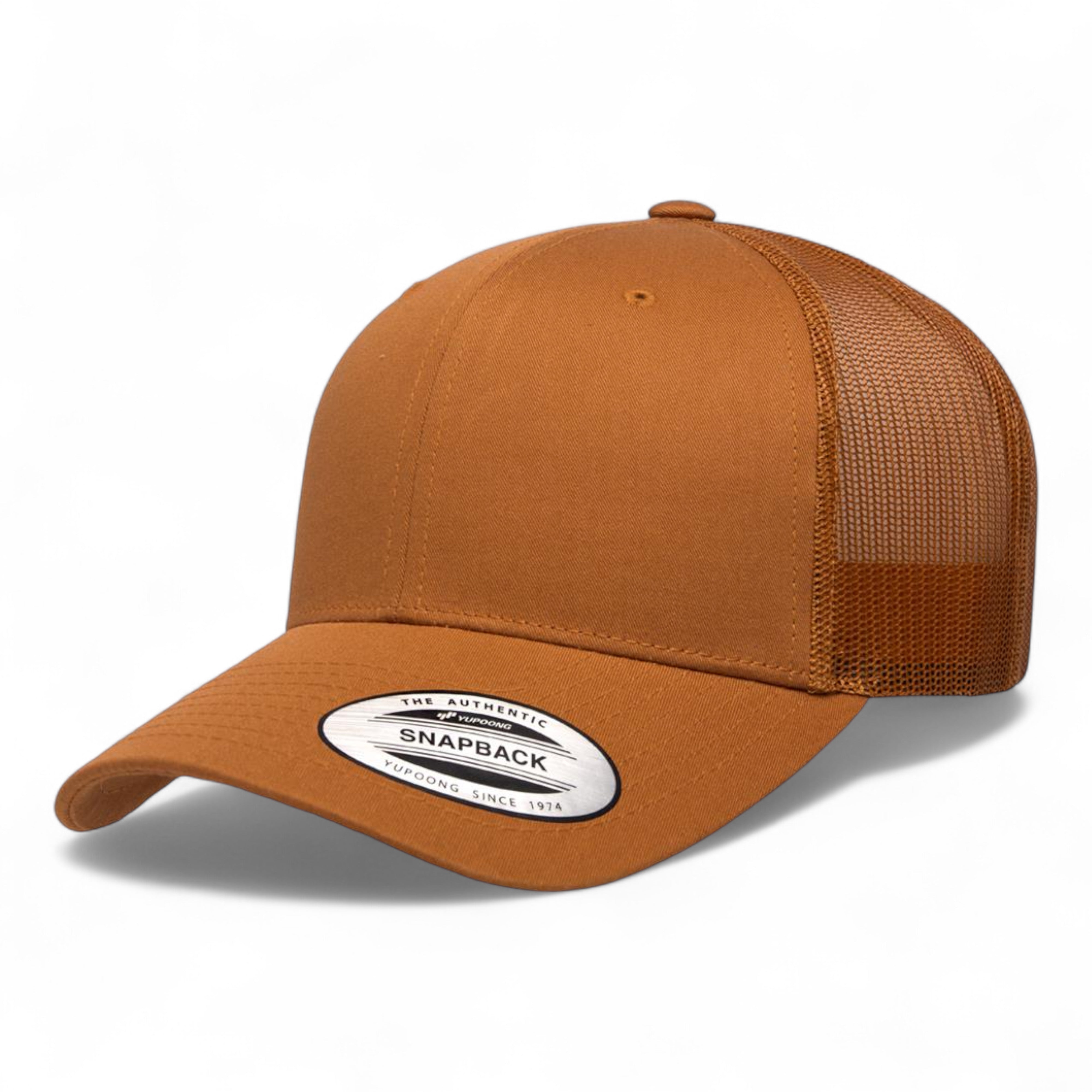 YP Classics/Yupoong 6606 Retro Trucker Cap - Caramel