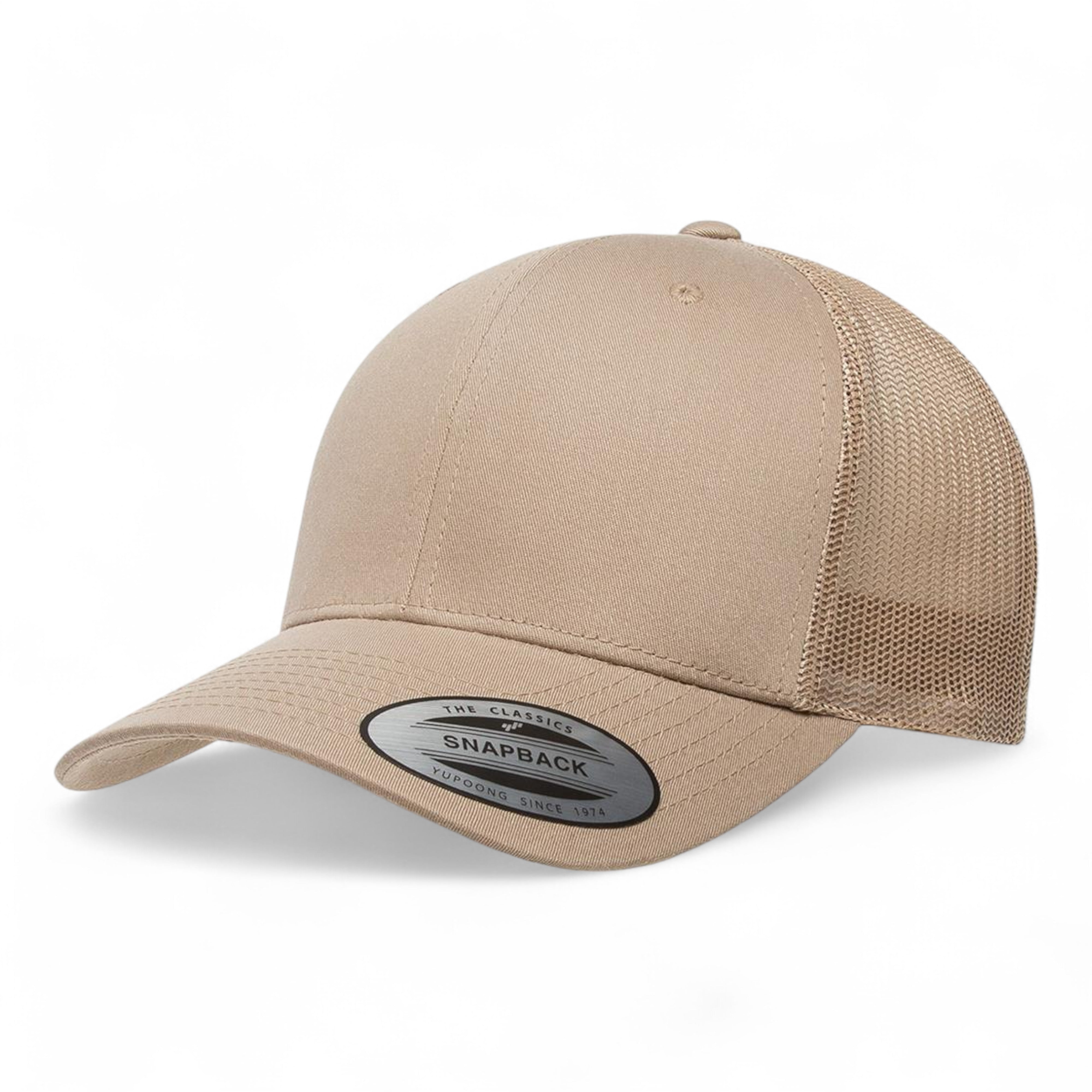YP Classics/Yupoong 6606 Retro Trucker Cap - Khaki