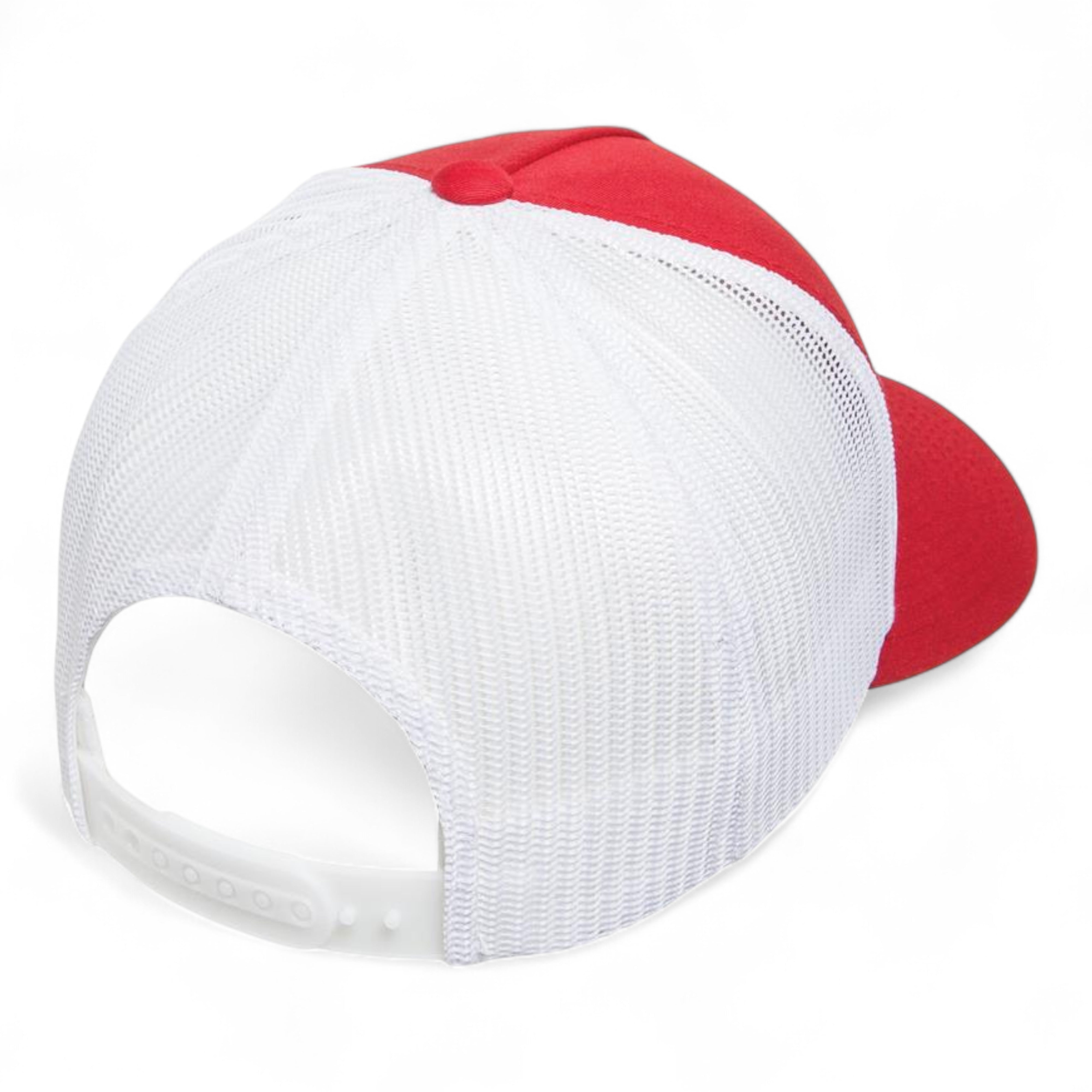 YP Classics/Yupoong 6506 Five-Panel Retro Trucker Cap - Red/ White