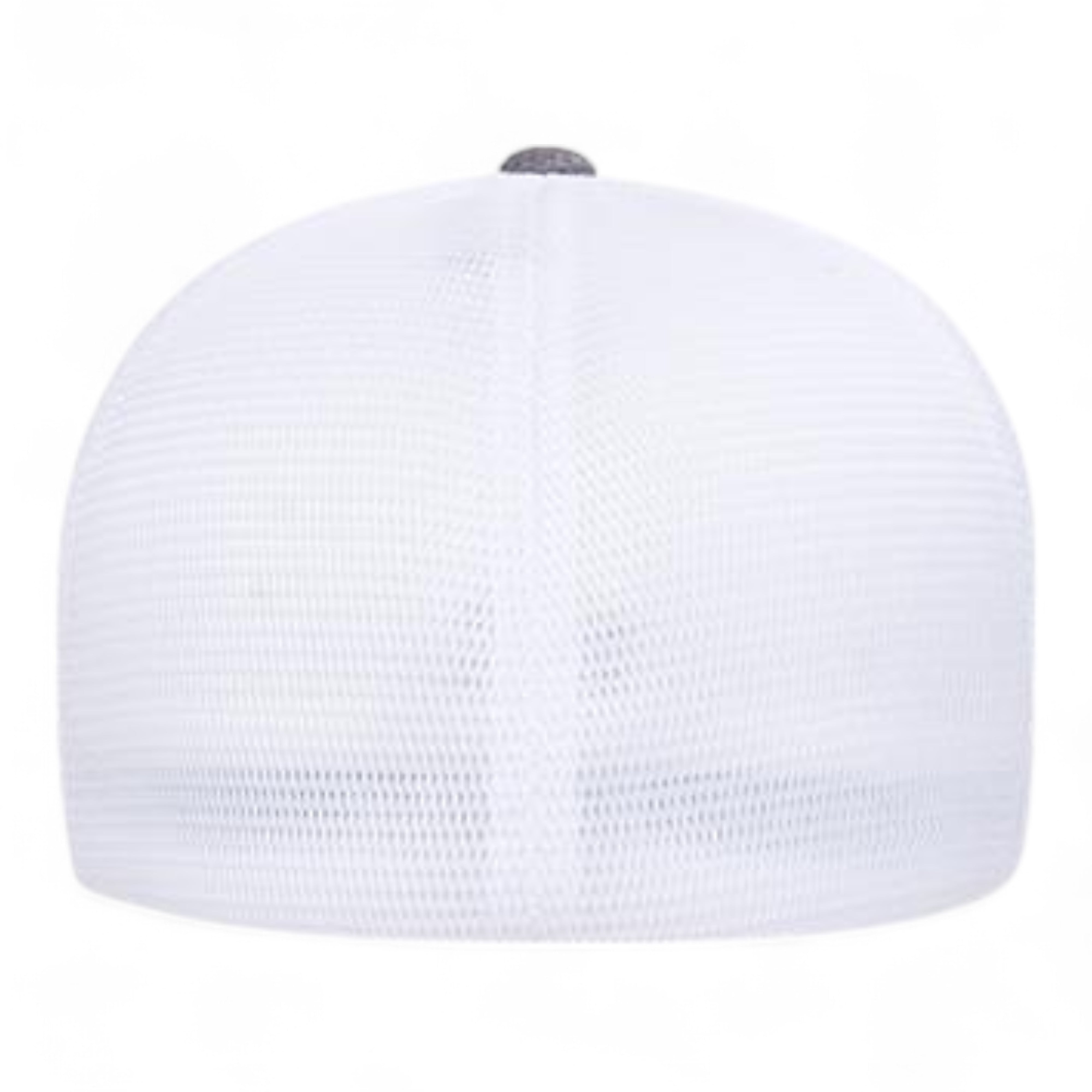 Flexfit 5511UP Unipanel Trucker Cap - S/M - Melange Heather/ White