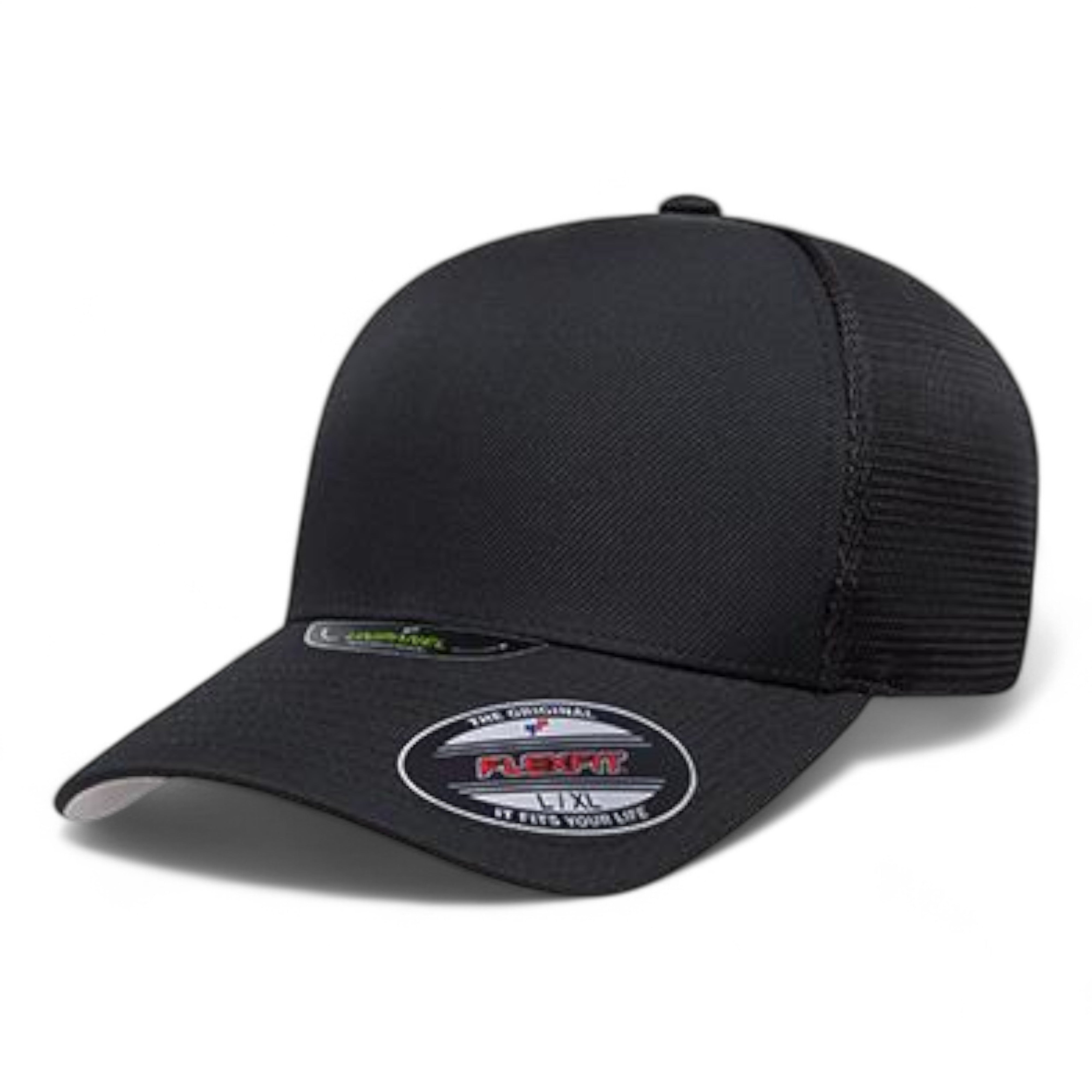 Flexfit 5511UP Unipanel Trucker Cap - S/M - Black
