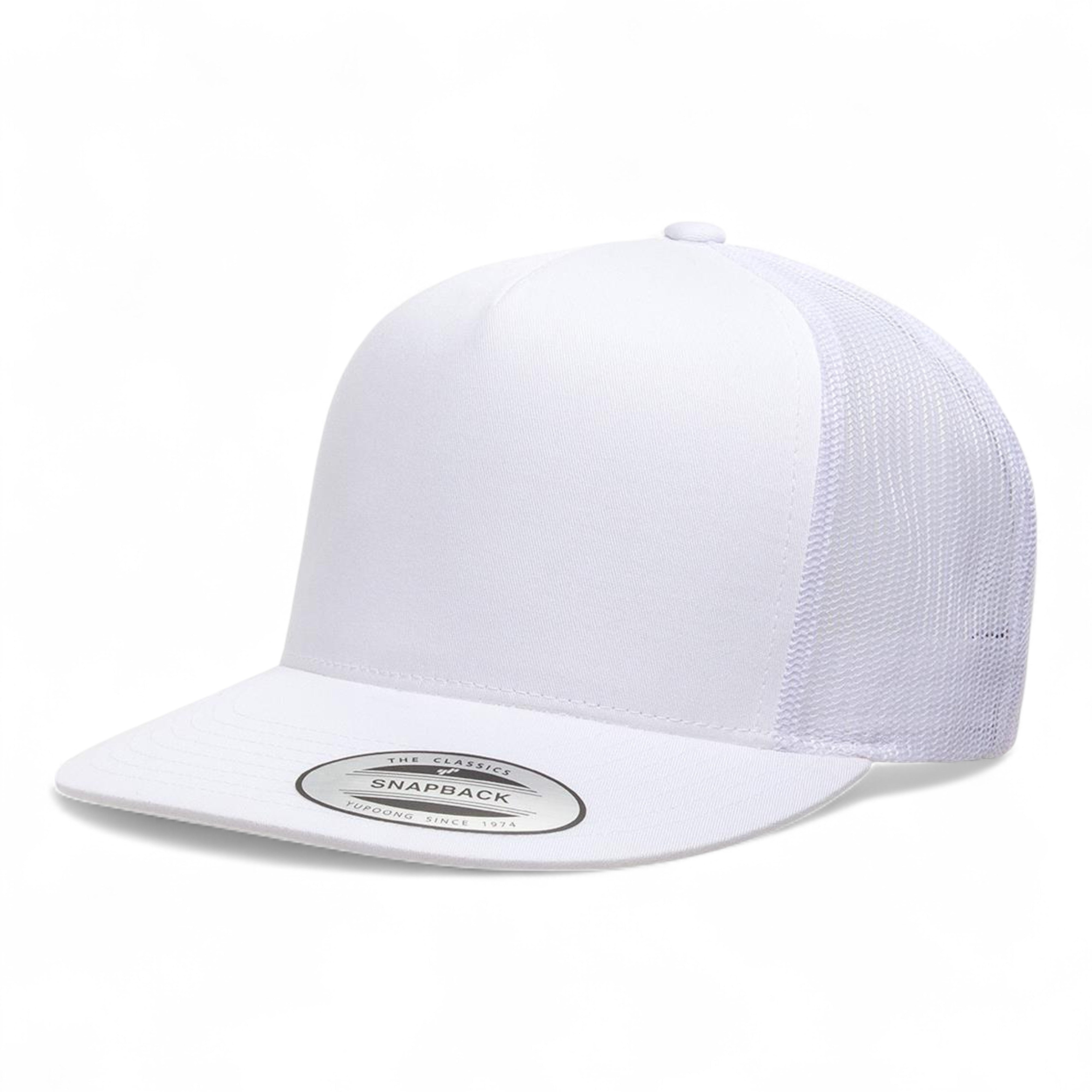 YP Classics/Yupoong 6006 Five-Panel Classic Trucker Cap - White