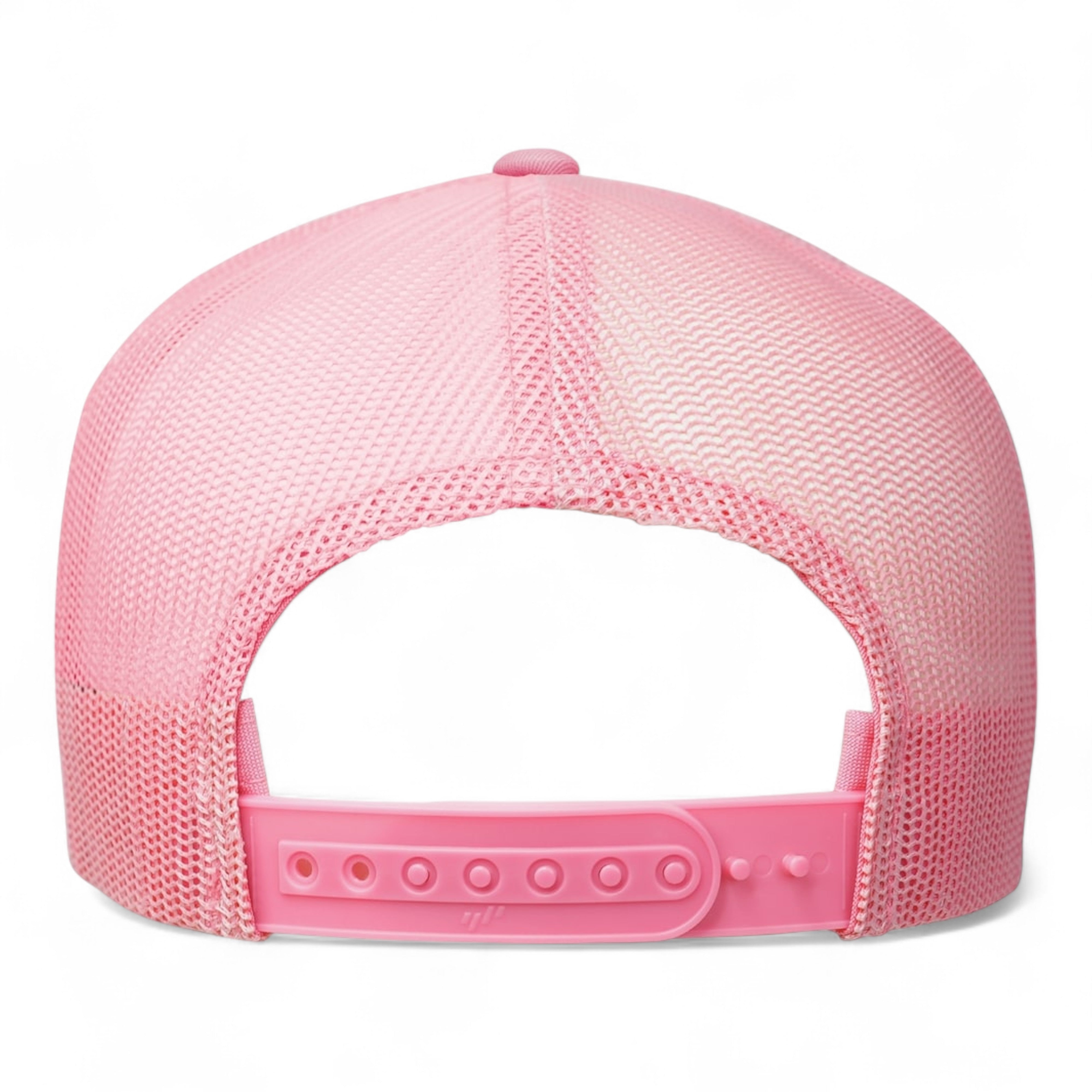 YP Classics/Yupoong 6006 Five-Panel Classic Trucker Cap - Pink/ White/ Pink