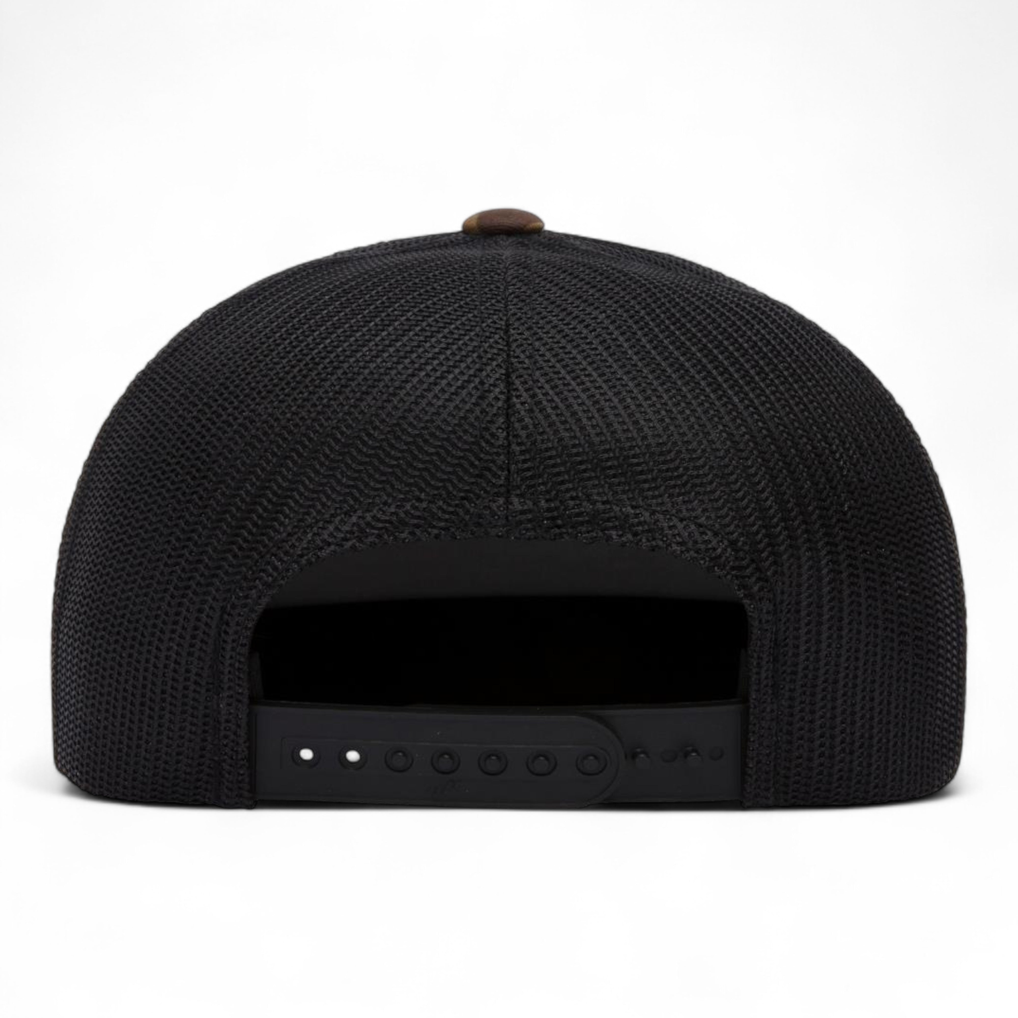 YP Classics/Yupoong 6006 Five-Panel Classic Trucker Cap - Green Camo/ Black