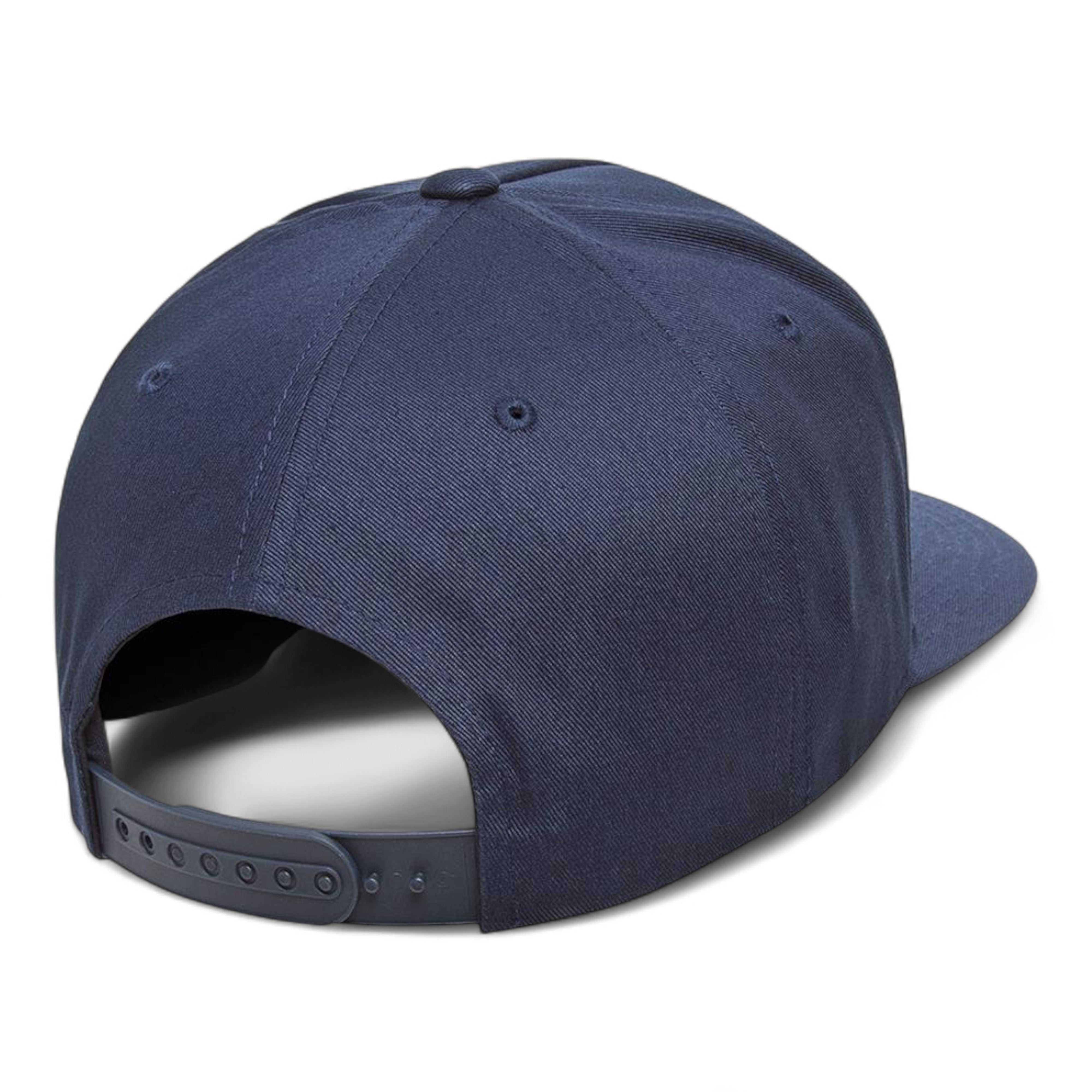 YP Classics/Yupoong 6007 Five-Panel Cotton Twill Snapback Cap - Navy