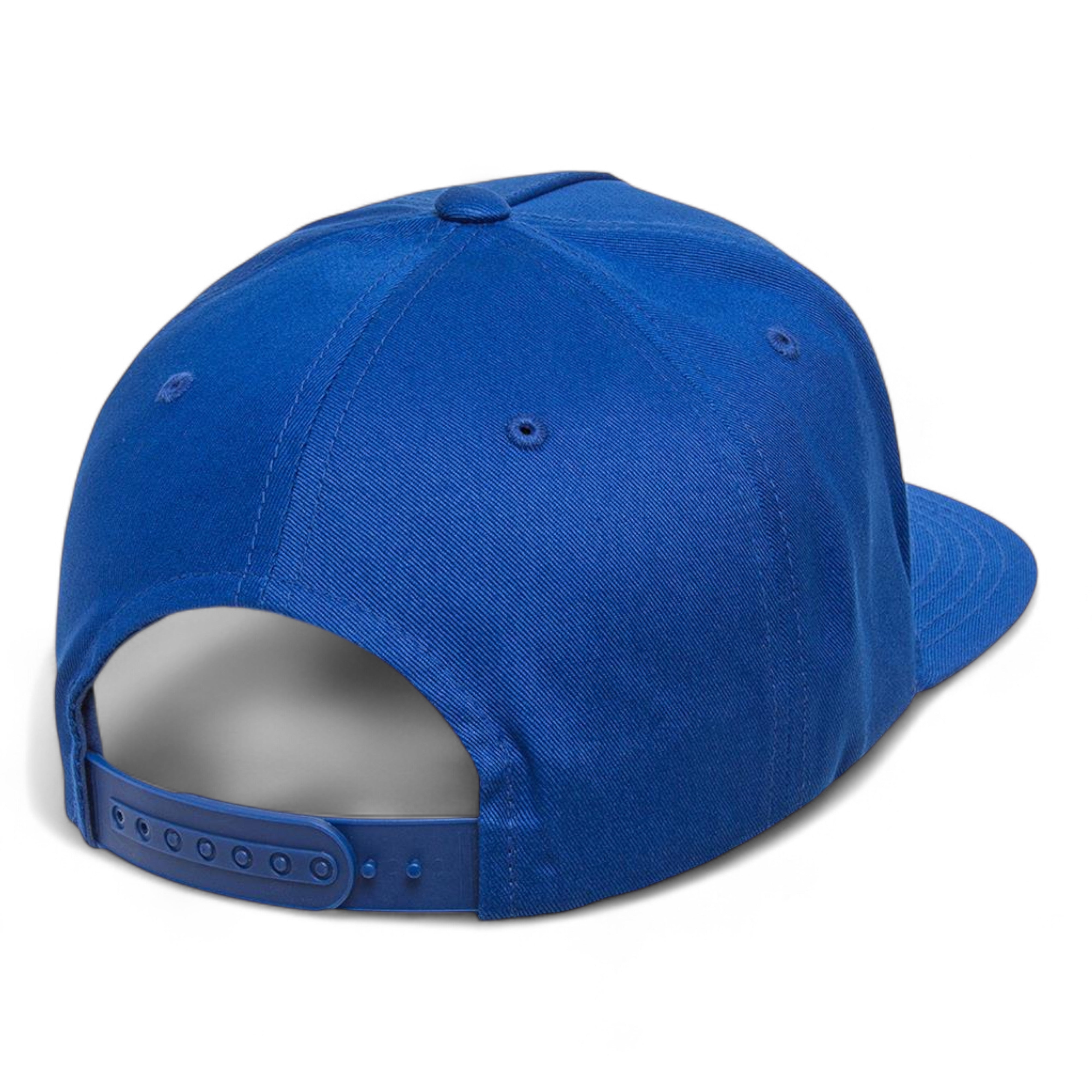 YP Classics/Yupoong 6007 Five-Panel Cotton Twill Snapback Cap - Royal Blue
