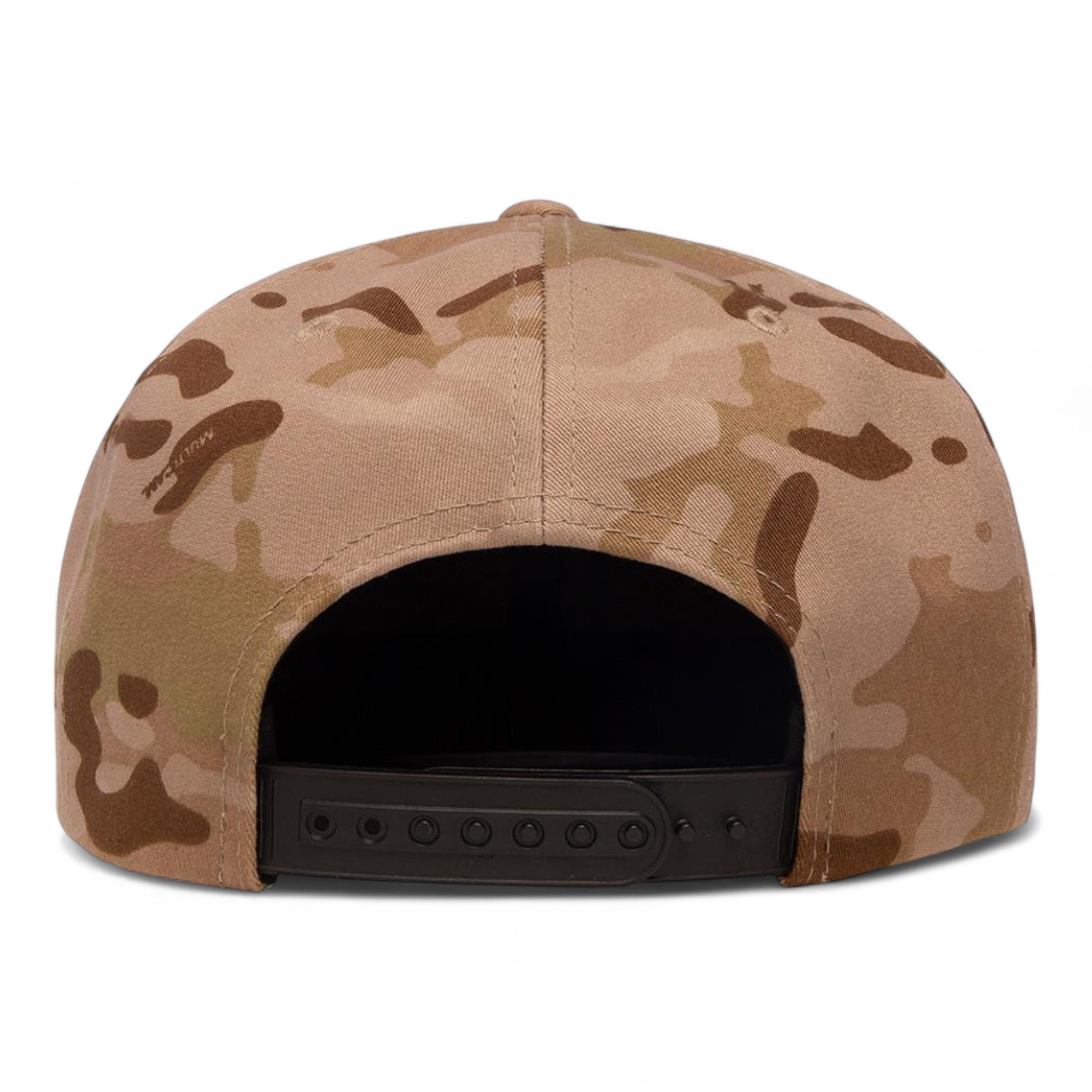 YP Classics/Yupoong 6089M Premium Flat Bill Snapback Cap - Multicam Arid