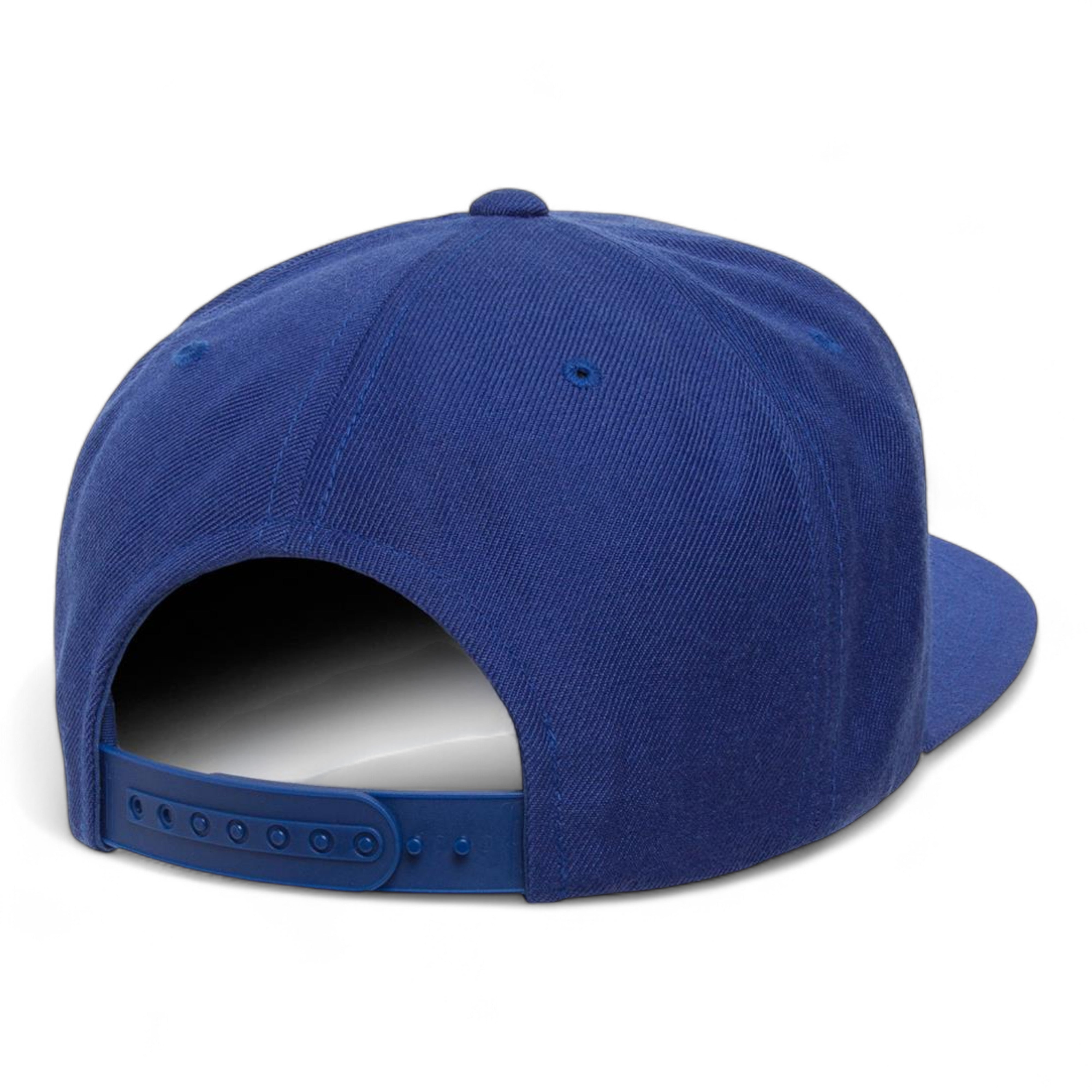 YP Classics/Yupoong 6089M Premium Flat Bill Snapback Cap - Royal Blue