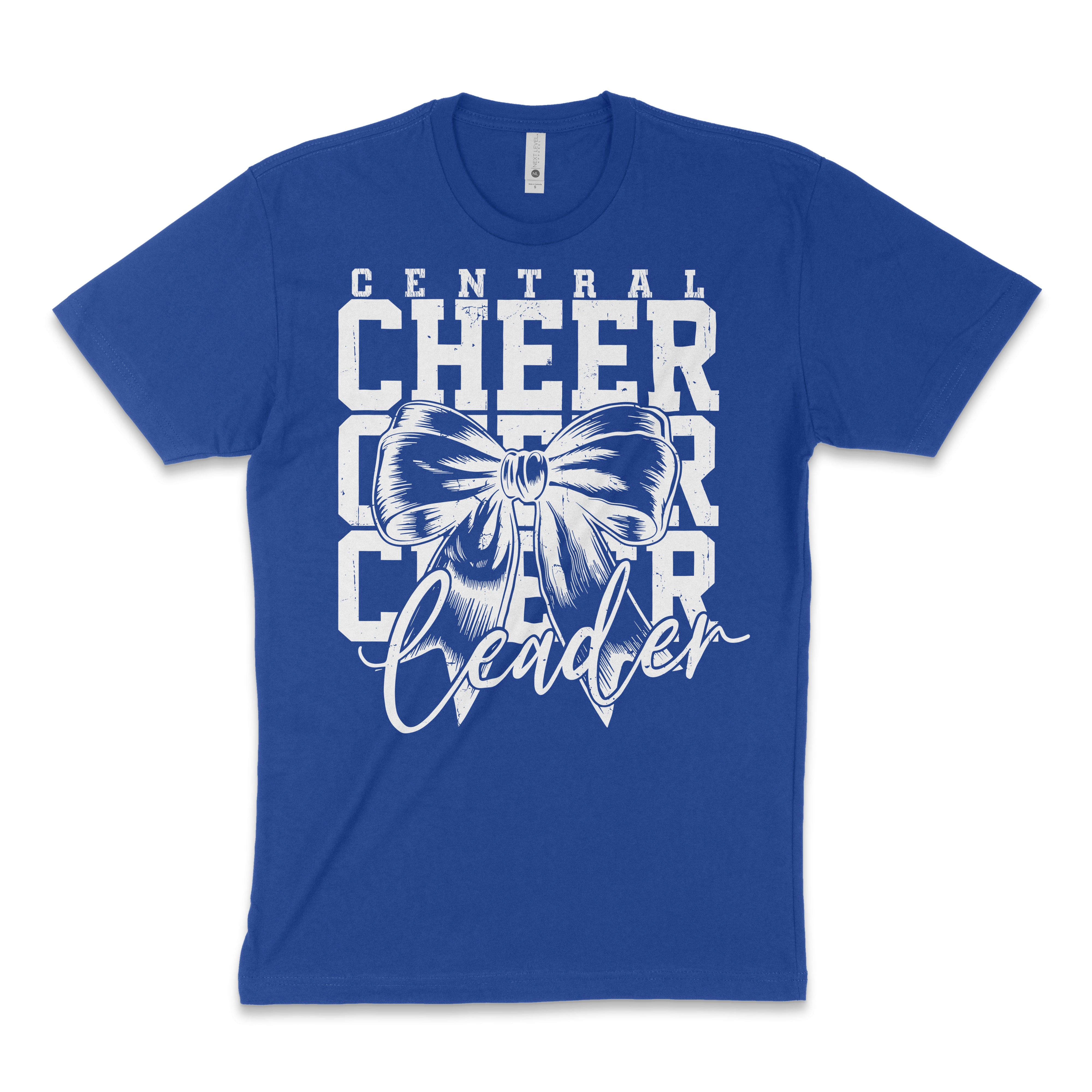 Youth Central Cheerleader Triple-Stack Bow Tee