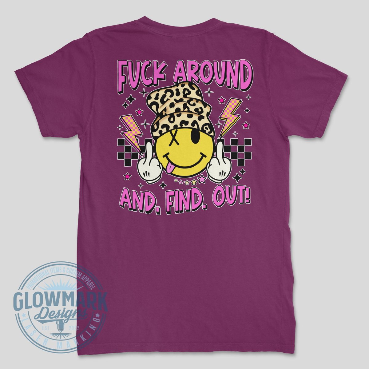 FAFO Retro Smiley - Comfort Colors