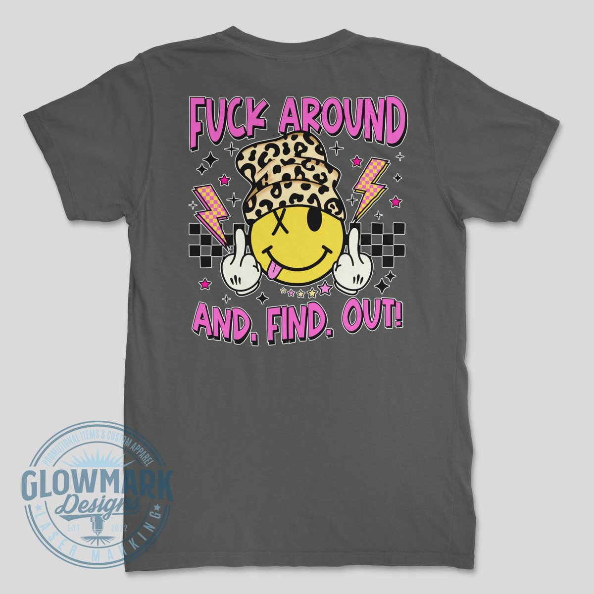 FAFO Retro Smiley - Comfort Colors