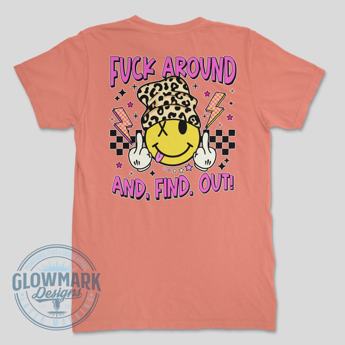 FAFO Retro Smiley - Comfort Colors