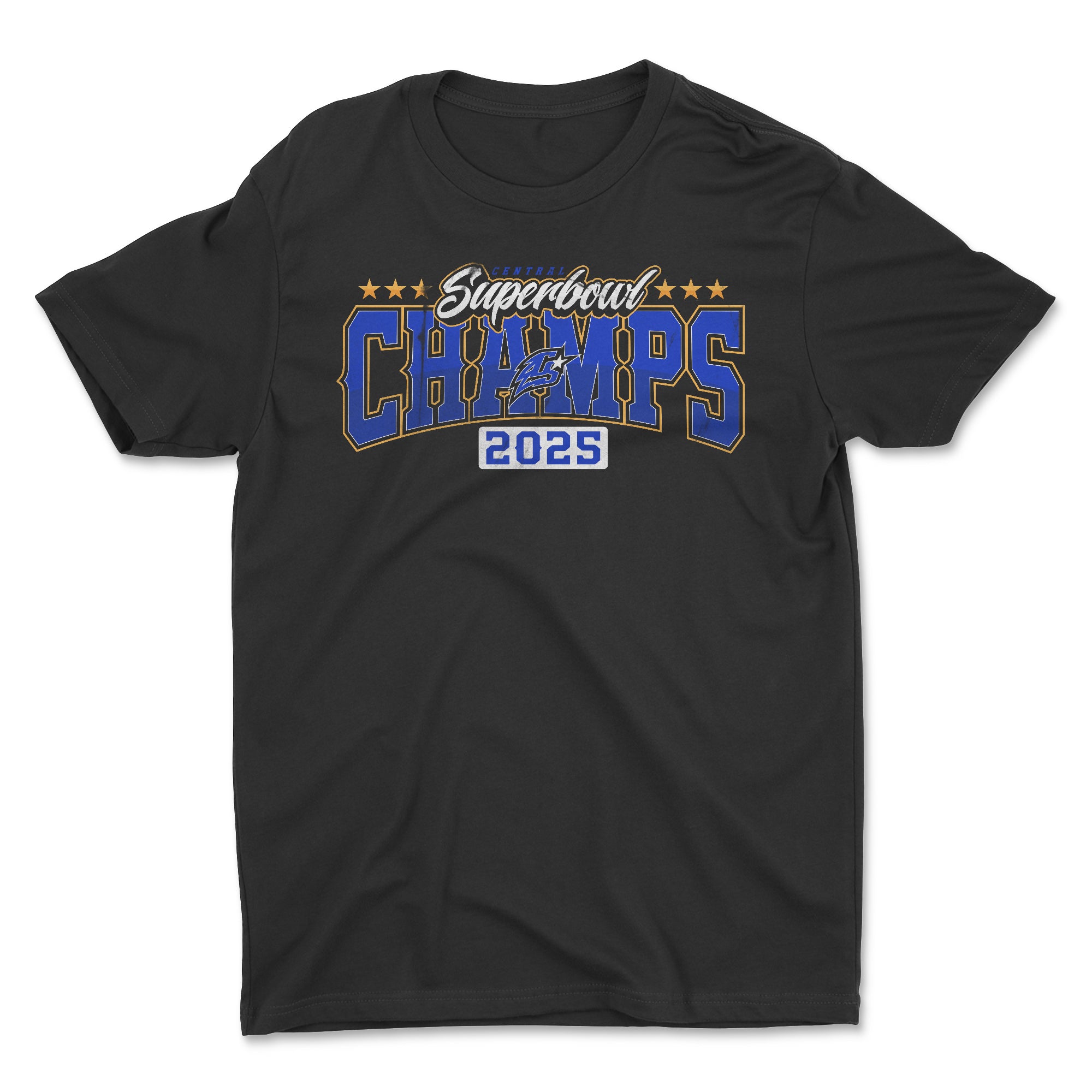 Central Stars 2025 Super Bowl Champs Tee – “Tough N Together” Edition