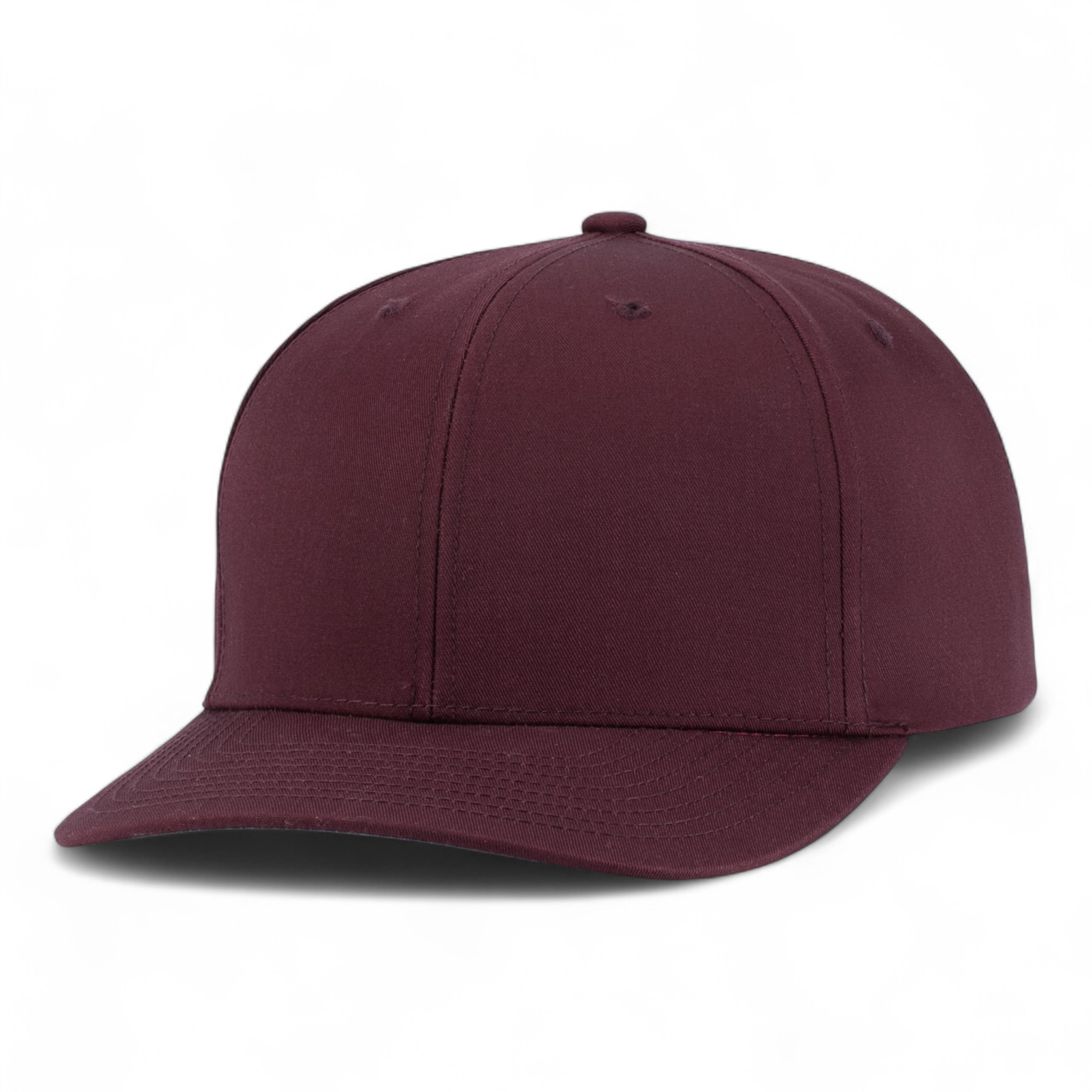 POLY/COTTON SNAPBACK CAP - YTH - MAROON