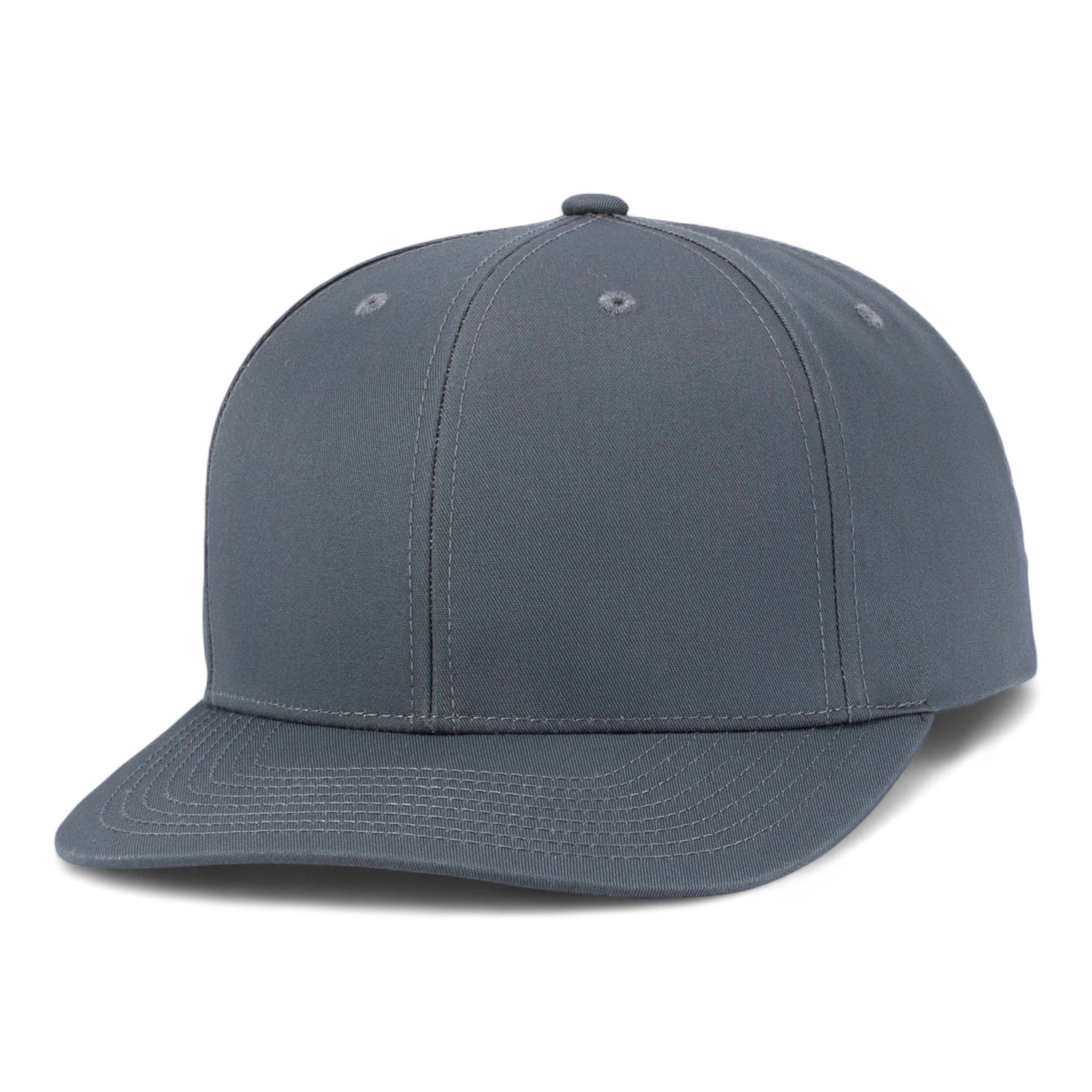 POLY/COTTON SNAPBACK CAP - YTH - GRAPHITE