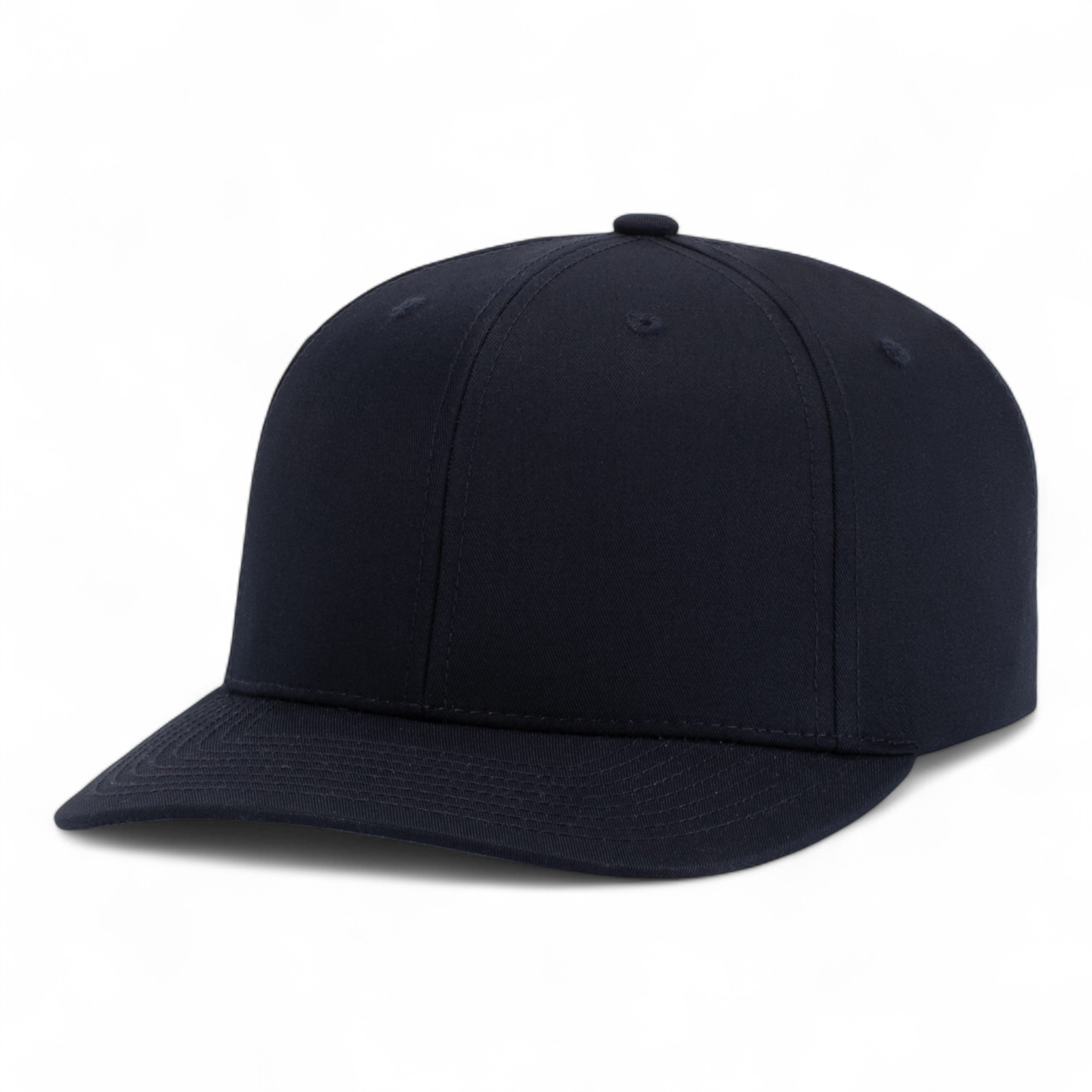 POLY/COTTON SNAPBACK CAP - YTH - NAVY