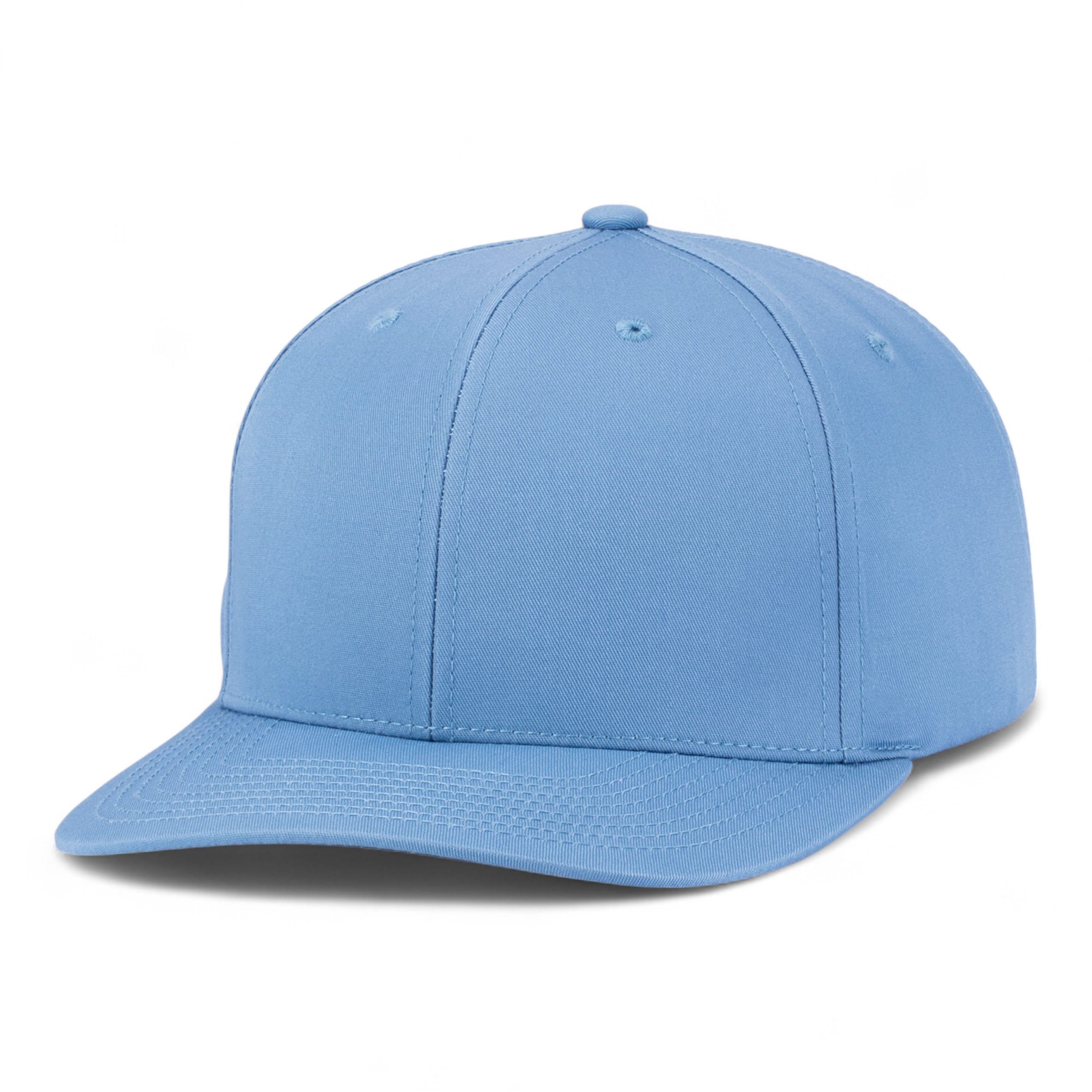 POLY/COTTON SNAPBACK CAP - YTH - COLUMBIA BLUE