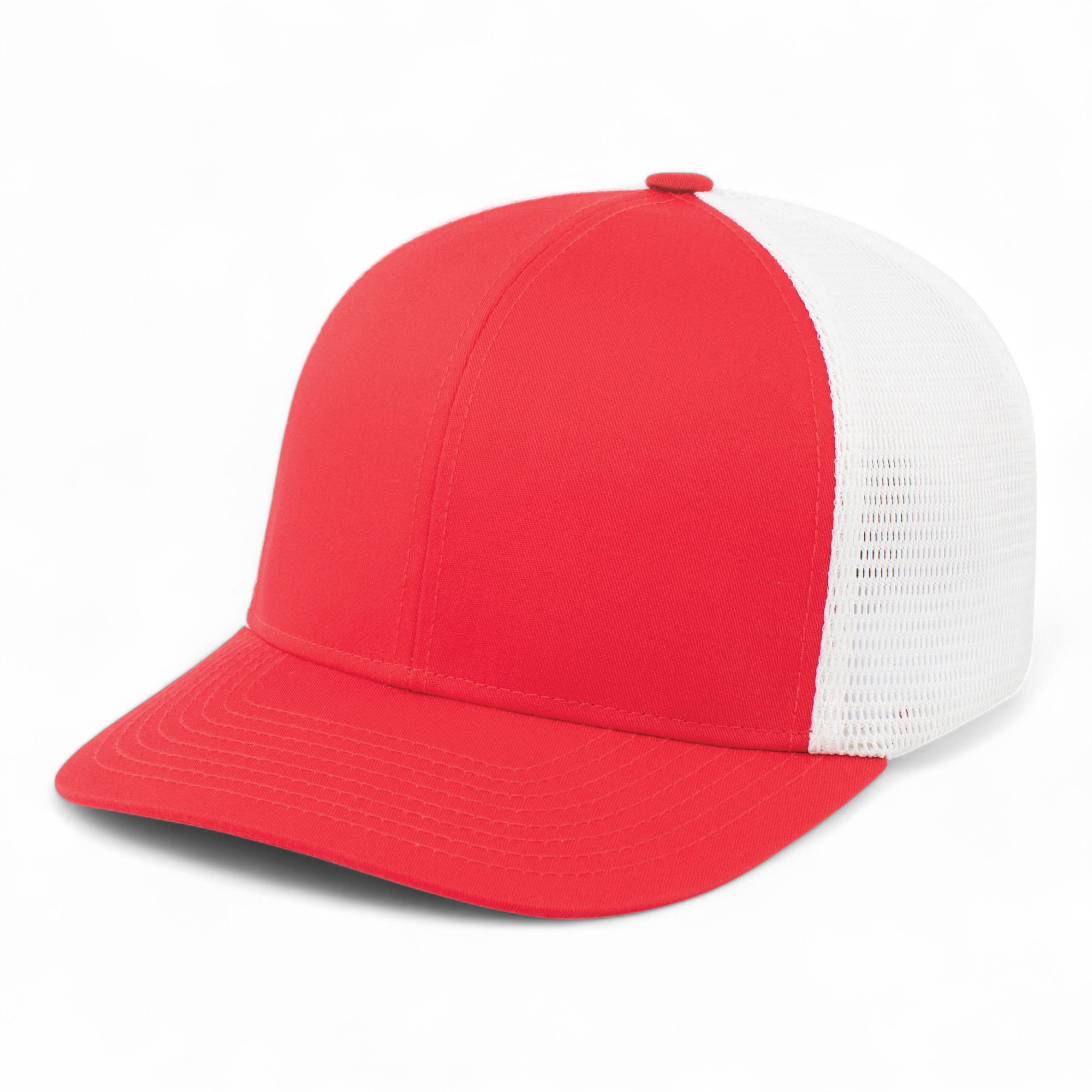 Fusion Trucker Cap - XS - RED/WHITE/RED