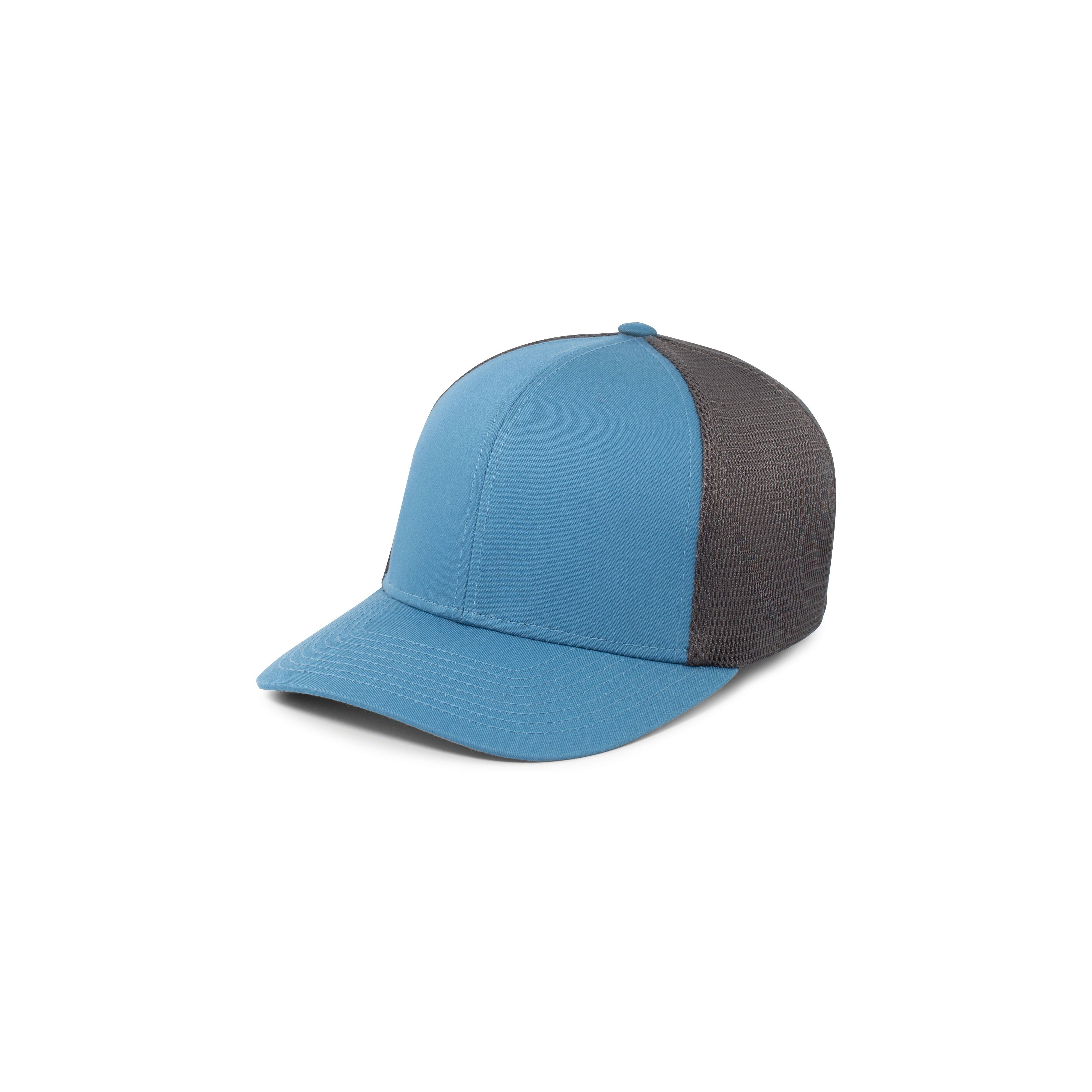 Fusion Trucker Cap - XS - OCEAN BLUE/LT CHARCOAL/OCEAN BLUE