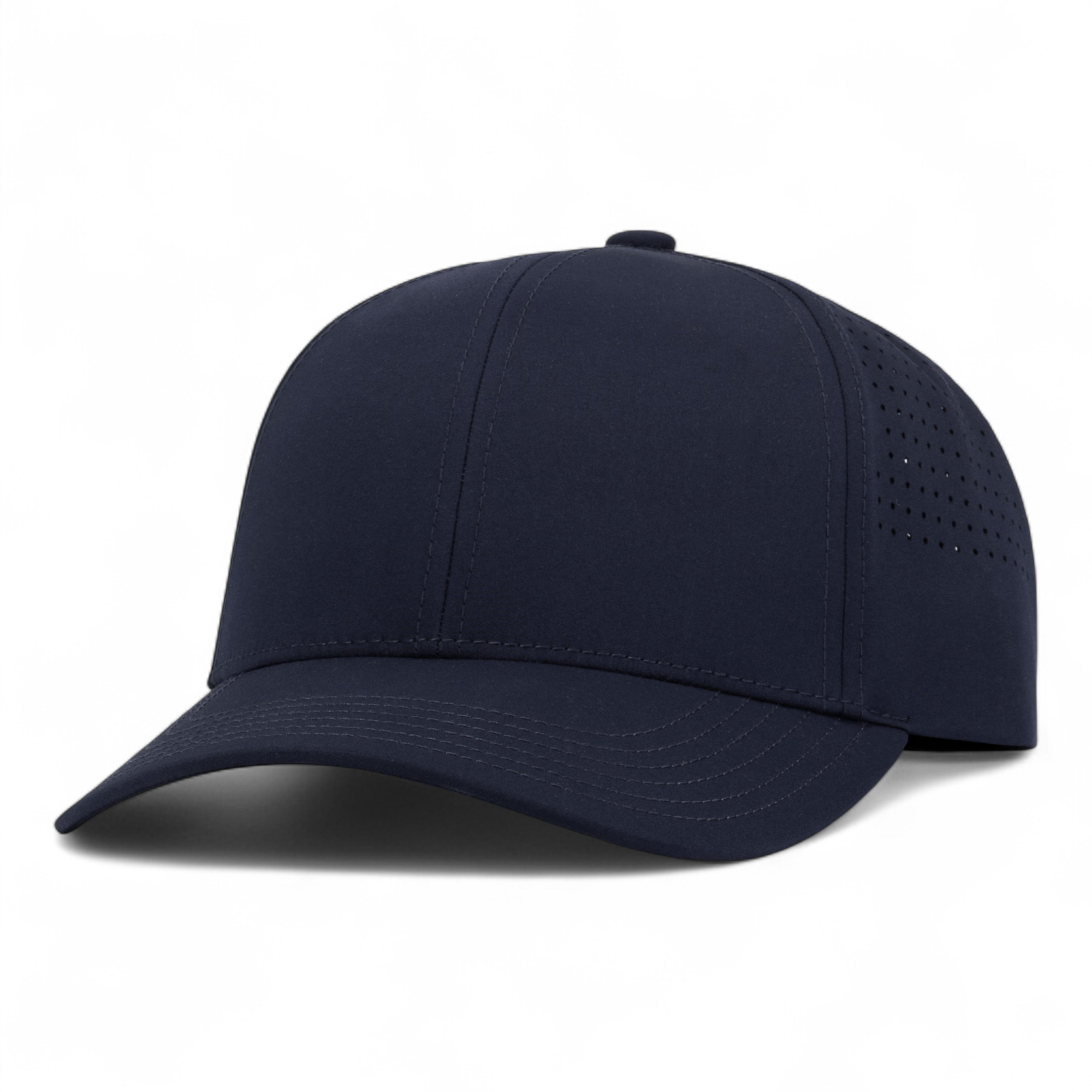 LIGHTWEIGHT PERFORATED SNAPBACK - OS - NAVY