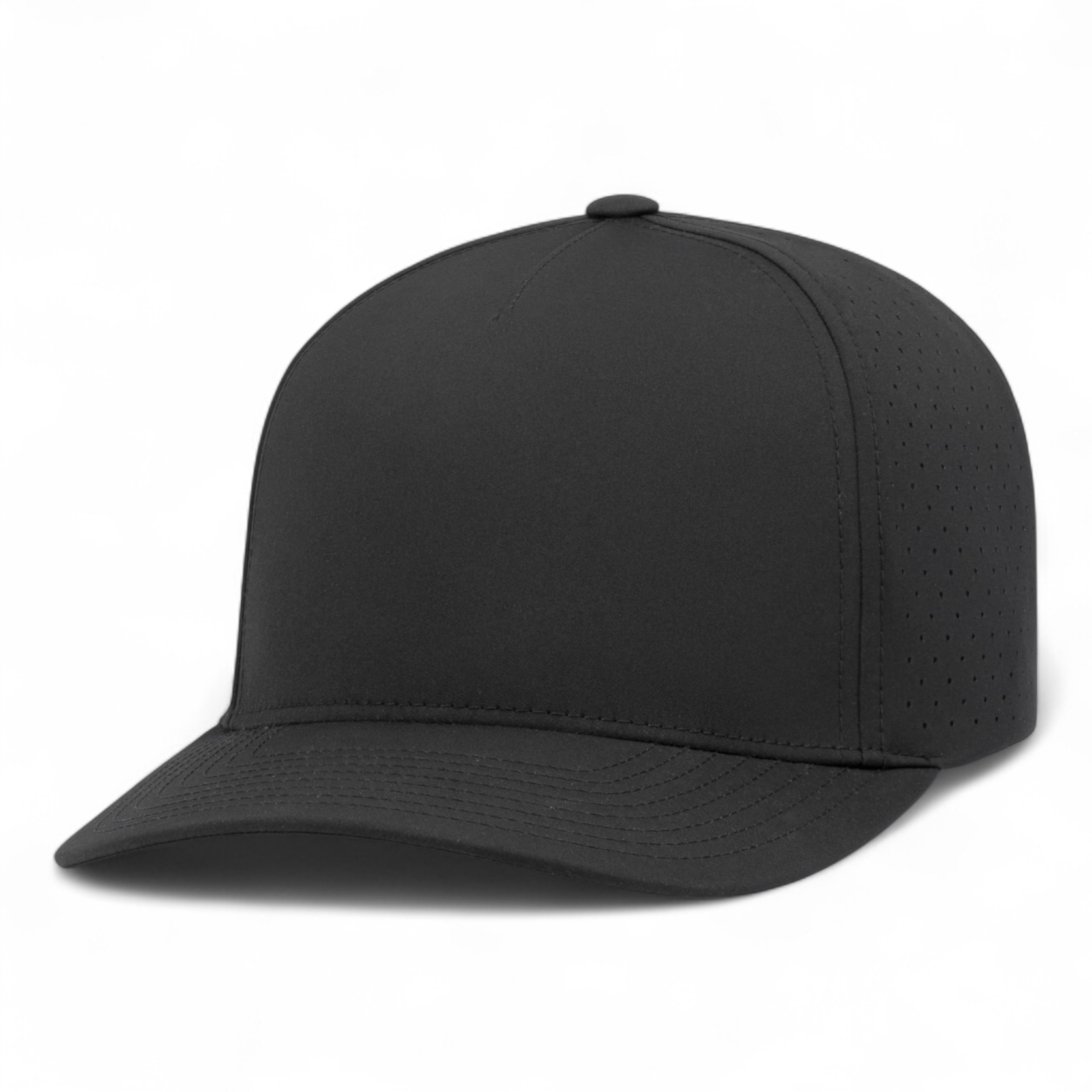 Weekender Perforated Snapback Cap - OS - BLACK